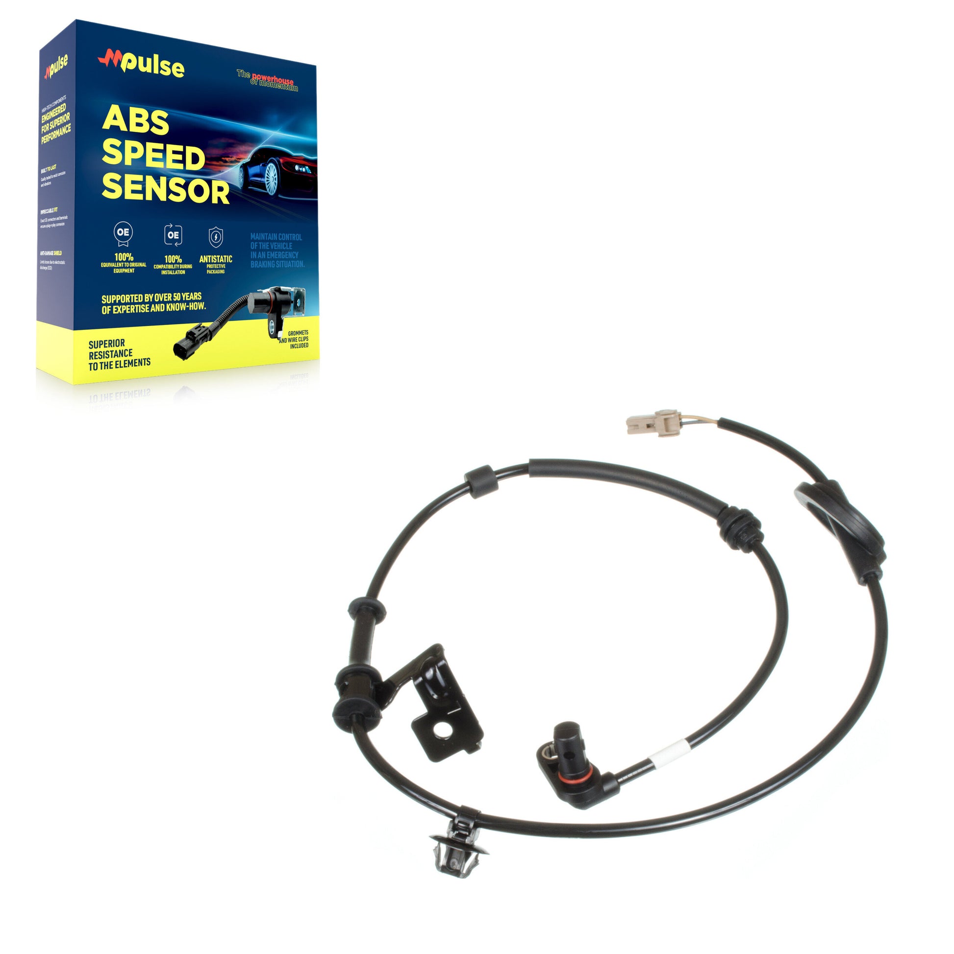 Mpulse SEN-2ABS2820 ABS Wheel Speed Sensor for 2012-2016 Kia Rio - Rear Left
