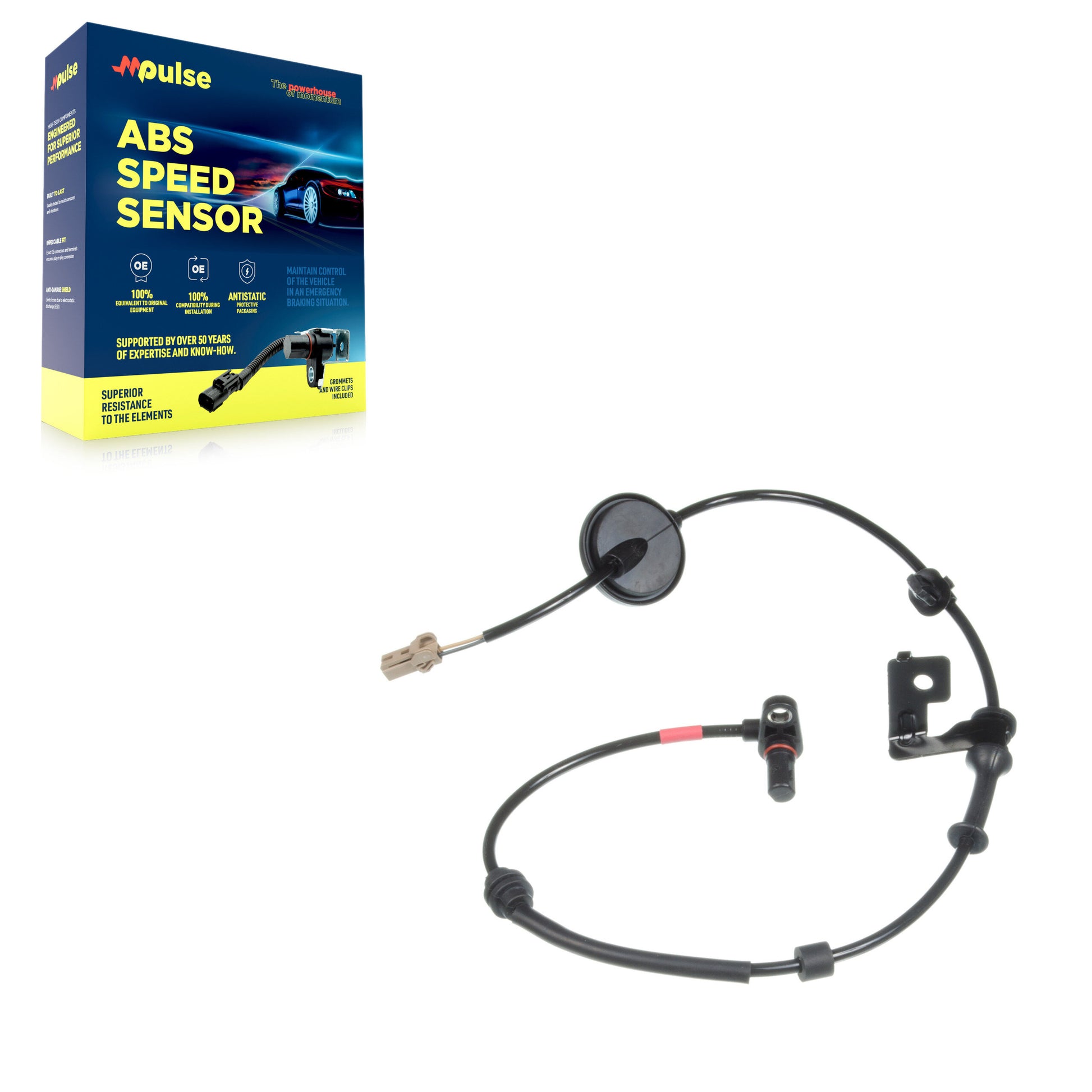 Mpulse SEN-2ABS2821 ABS Wheel Speed Sensor for 2012-2016 Kia Rio - Rear Right