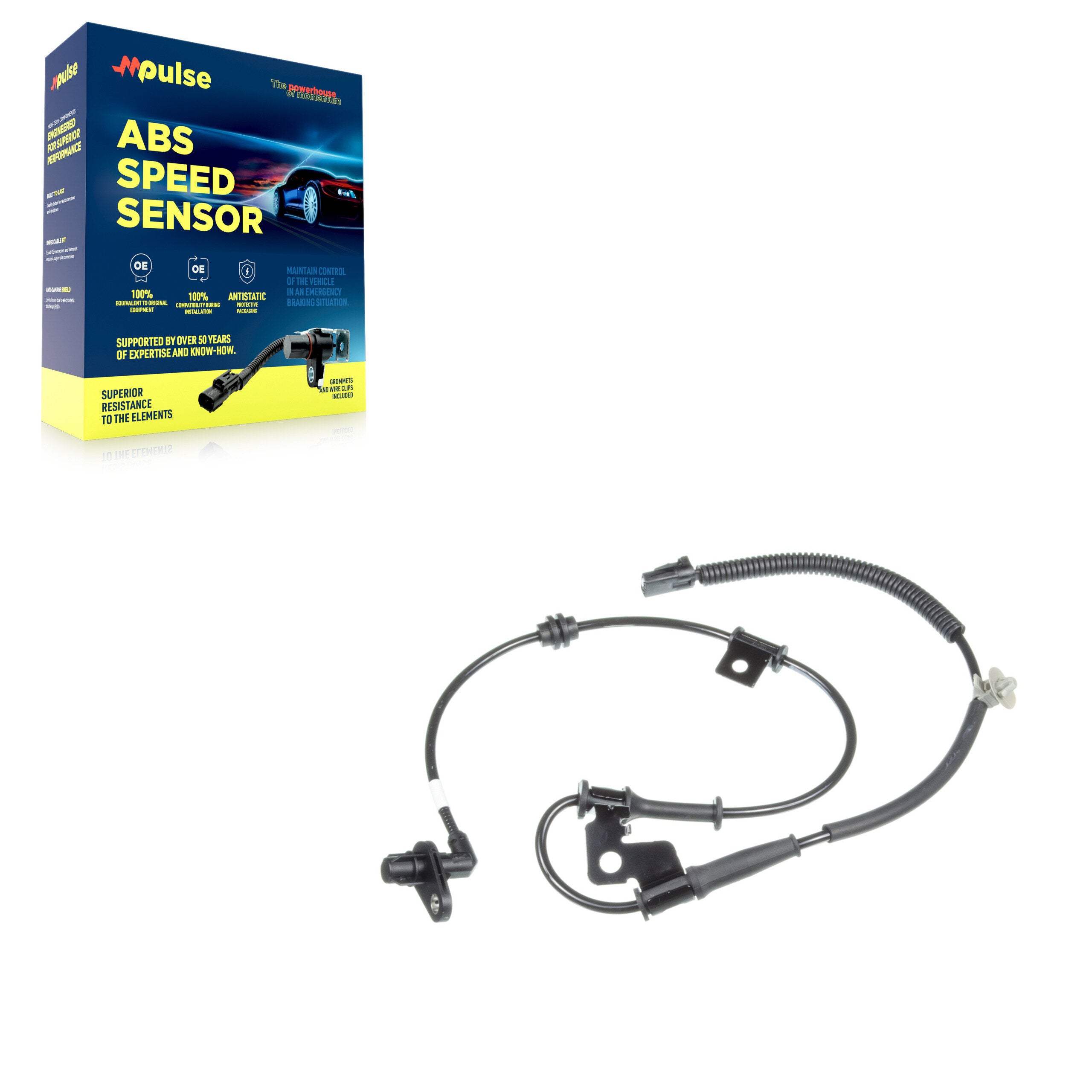 Mpulse SEN-2ABS2823 ABS Wheel Speed Sensor for 2012-2016 Kia Rio - Front Left