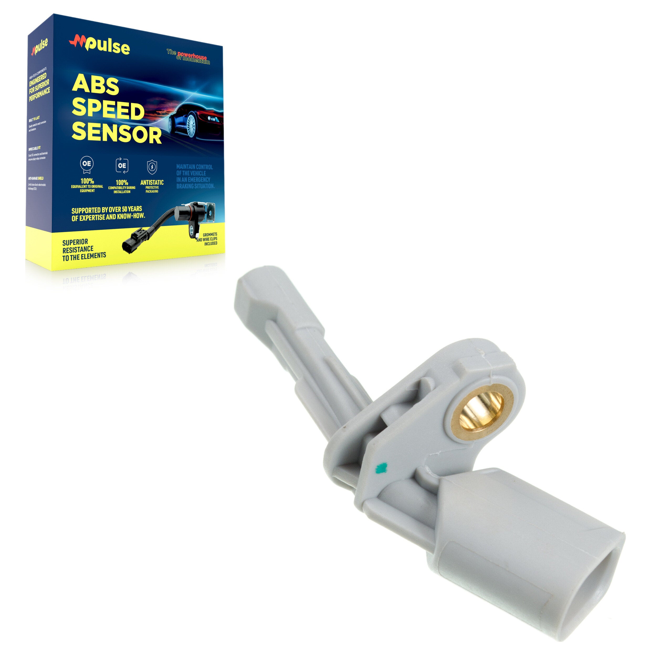 Mpulse SEN-2ABS2829 ABS Wheel Speed Sensor for 2010-2022 Volkswagen Passat, Audi Q3, Volkswagen Beetle - Rear Left, Front Left