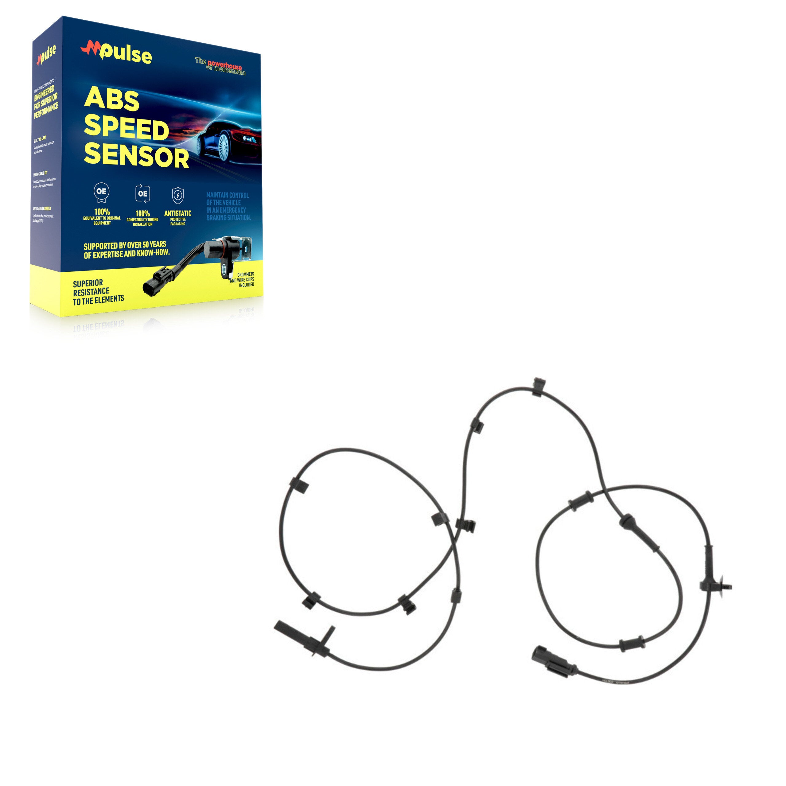 Mpulse SEN-2ABS2831 ABS Wheel Speed Sensor for 2012-2013 Ram 2500, Ram 3500 - Rear Right
