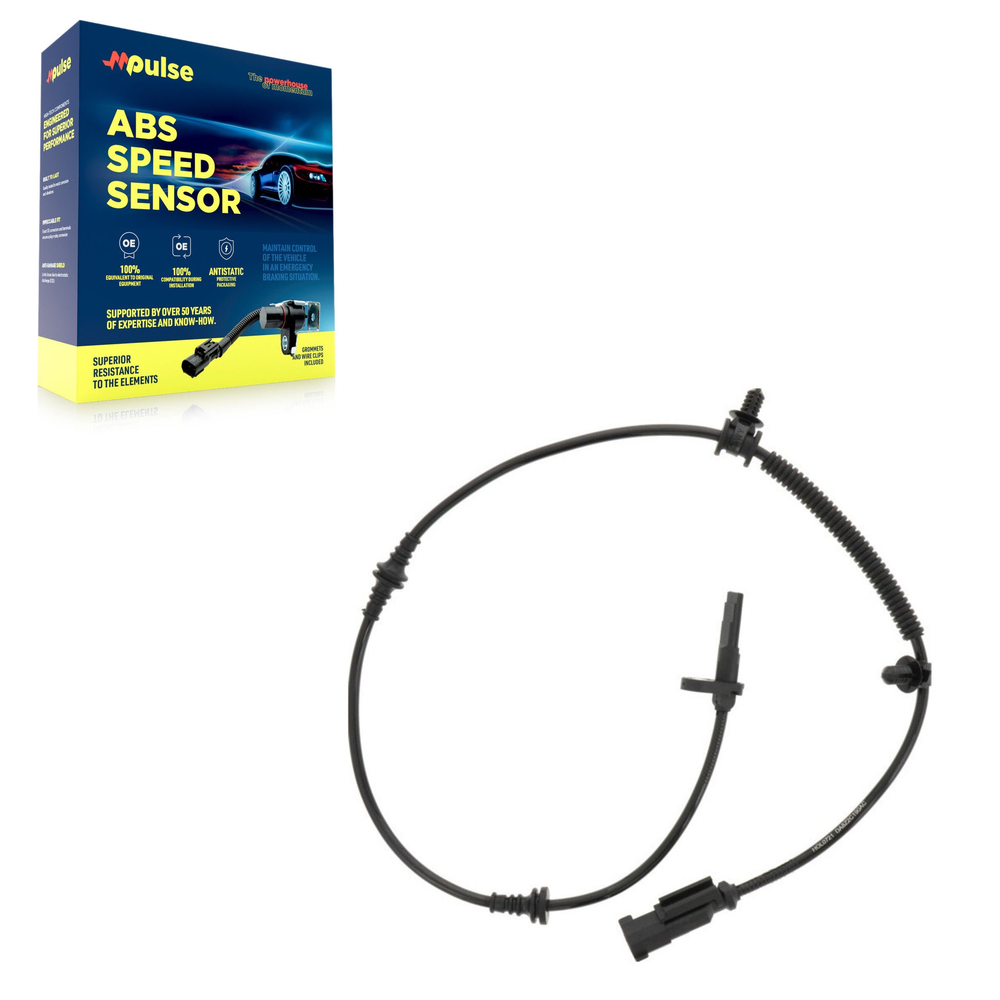 Mpulse SEN-2ABS2837 ABS Wheel Speed Sensor for 2013-2019 Ford Explorer, Ford Police Interceptor Utility - Rear