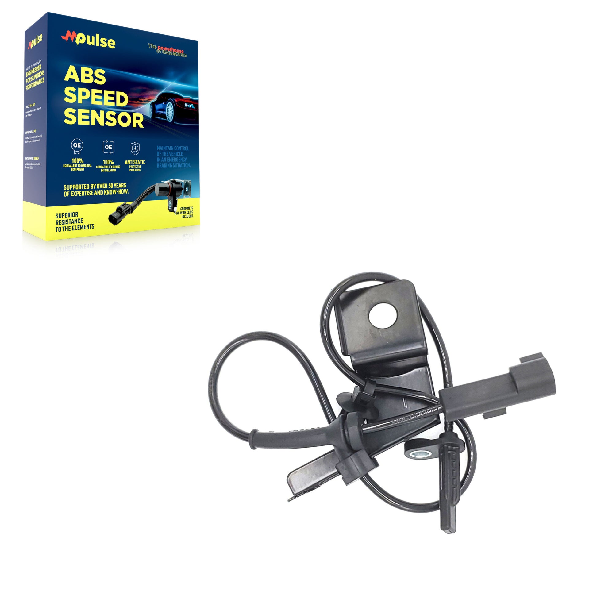 Mpulse SEN-2ABS2838 ABS Wheel Speed Sensor for 2013-2020 Lincoln MKZ, Ford Fusion, Ford Police Responder Hybrid - Front Left