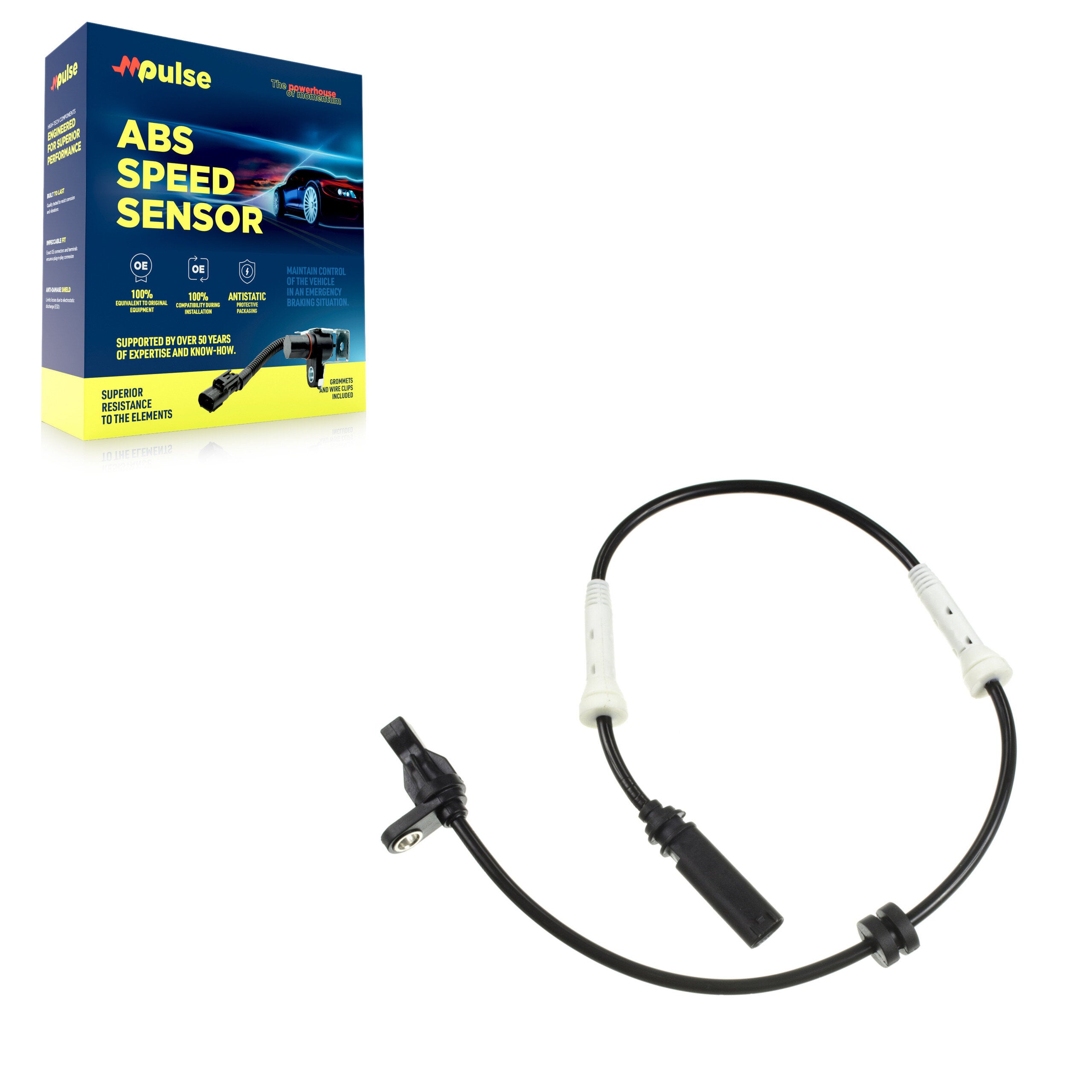 Mpulse SEN-2ABS2842 ABS Wheel Speed Sensor for 2012-2021 BMW 230i, BMW 320i, BMW 330i - Front