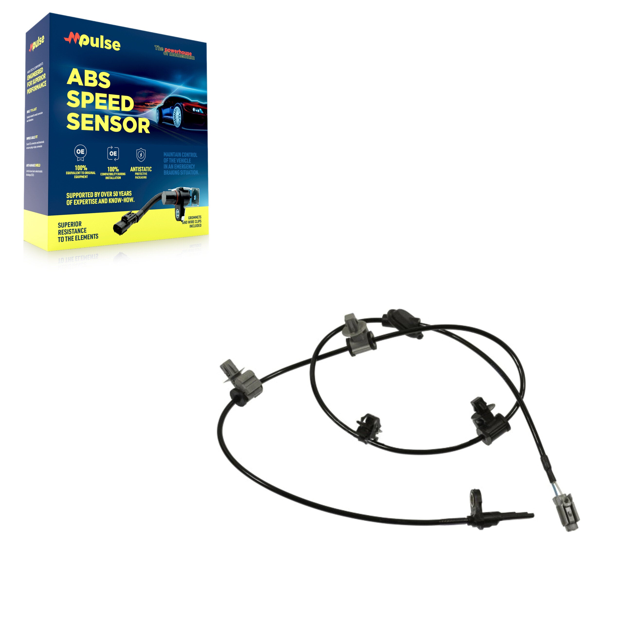 Mpulse SEN-2ABS2844 ABS Wheel Speed Sensor for 2013-2018 Subaru Crosstrek, Subaru Forester, Subaru XV - Rear Left