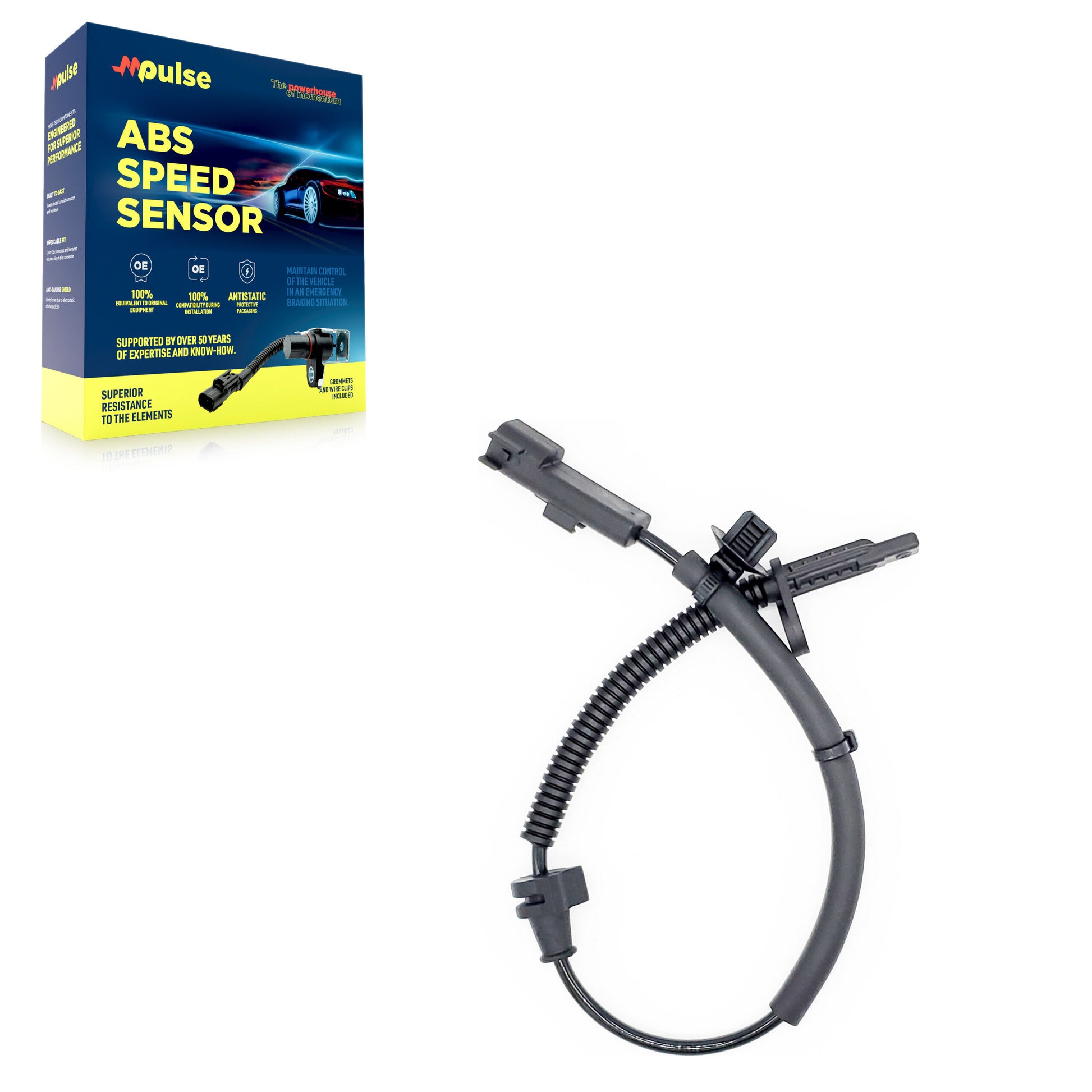 Mpulse SEN-2ABS2845 ABS Wheel Speed Sensor for 2013-2018 Ford Edge, Ford Fusion, Lincoln Continental - Rear