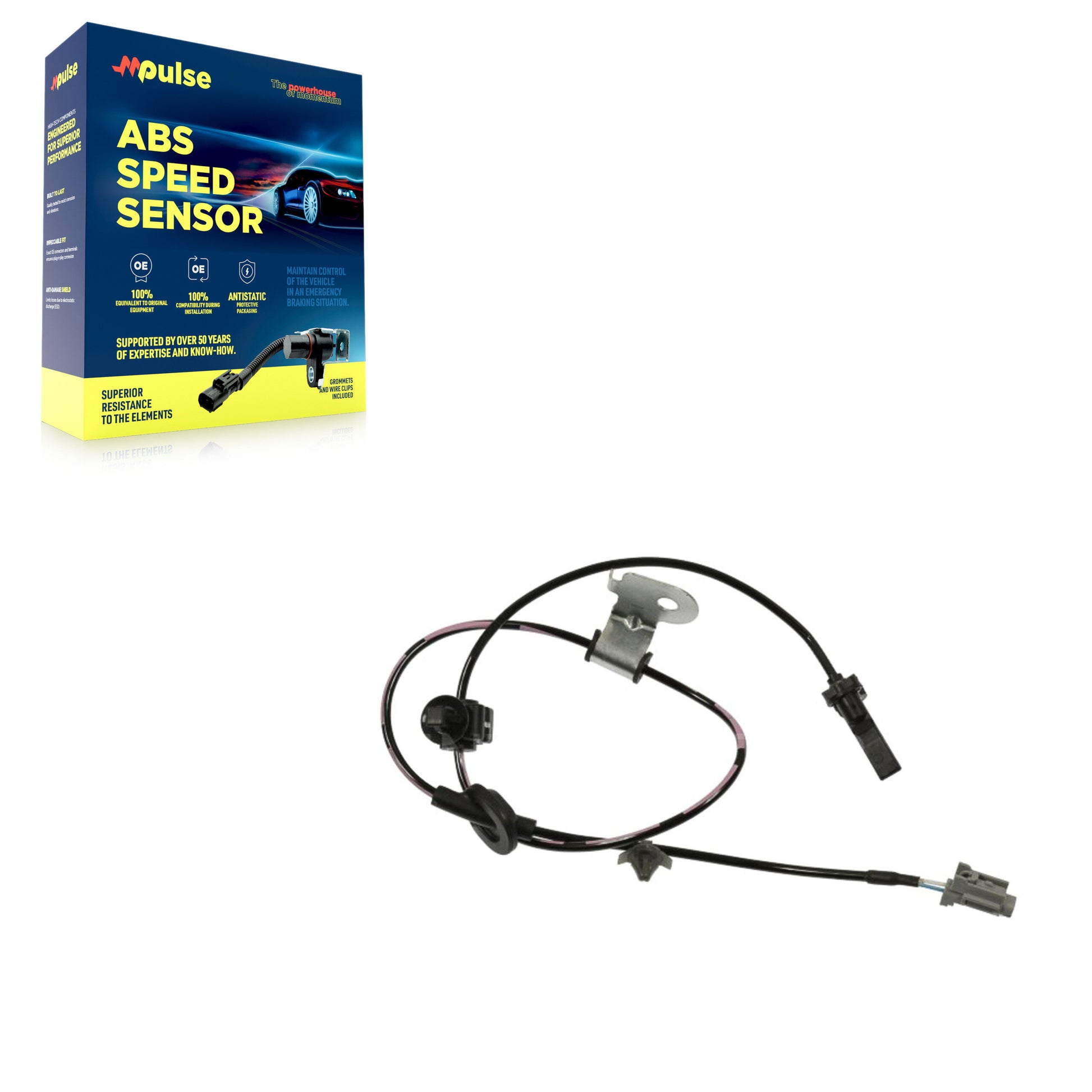 Mpulse SEN-2ABS2853 ABS Wheel Speed Sensor for 2013-2018 Subaru Crosstrek, Subaru Forester, Subaru Impreza - Front Left