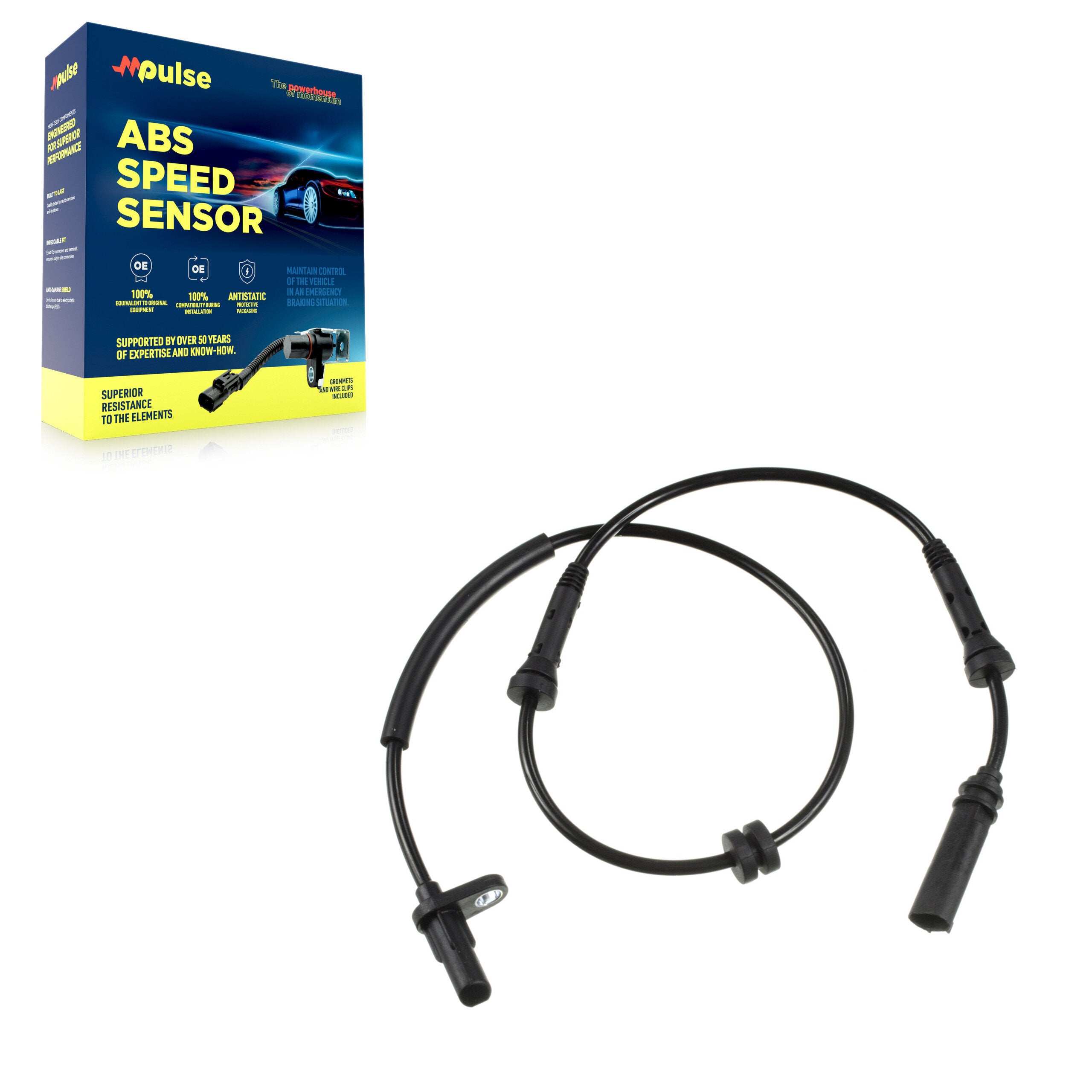 Mpulse SEN-2ABS2859 ABS Wheel Speed Sensor for 2011-2021 BMW 230i xDrive, BMW M240i xDrive, BMW 330i xDrive - Front