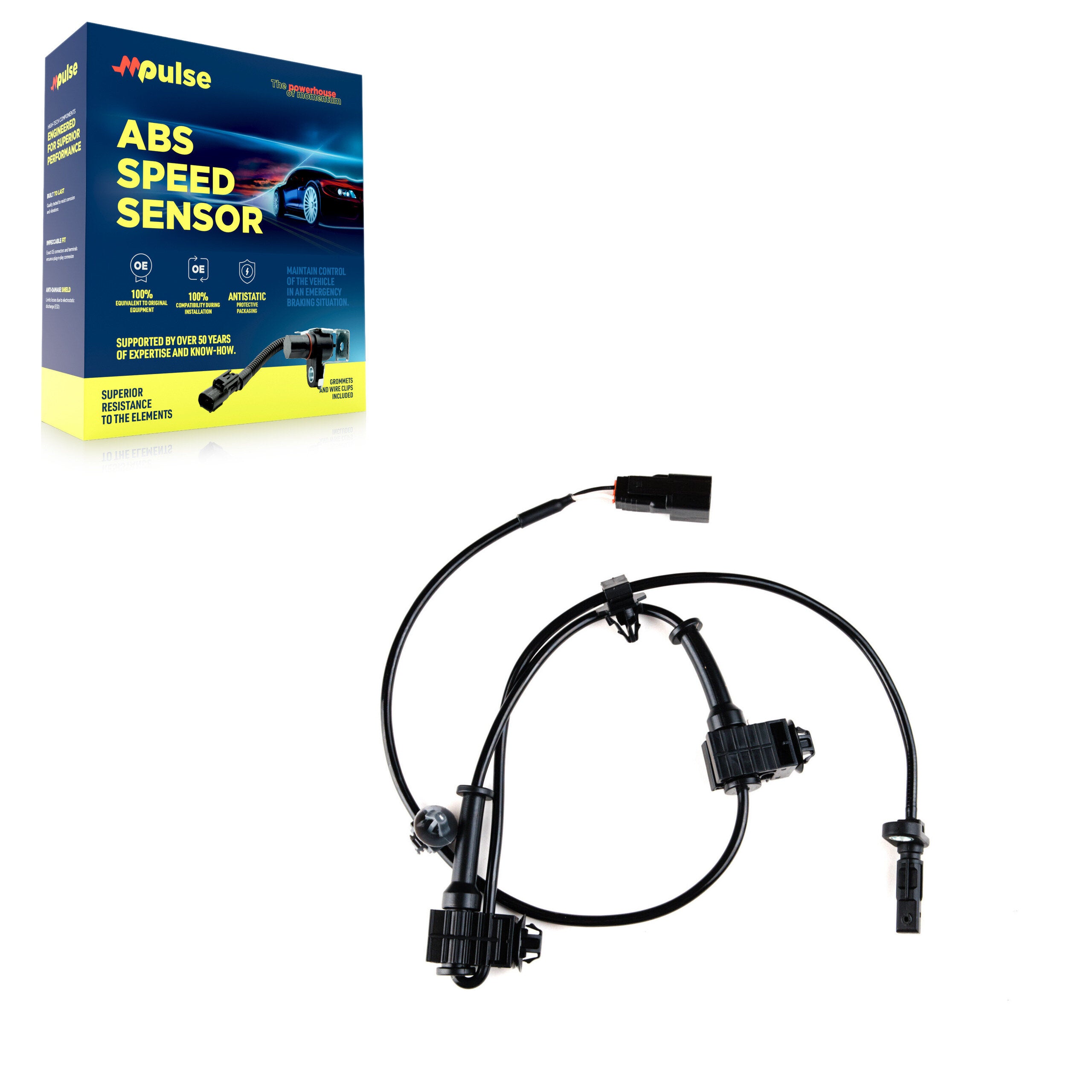 Mpulse SEN-2ABS2866 ABS Wheel Speed Sensor for 2013-2021 Mazda 6, Mazda CX-5 - Front