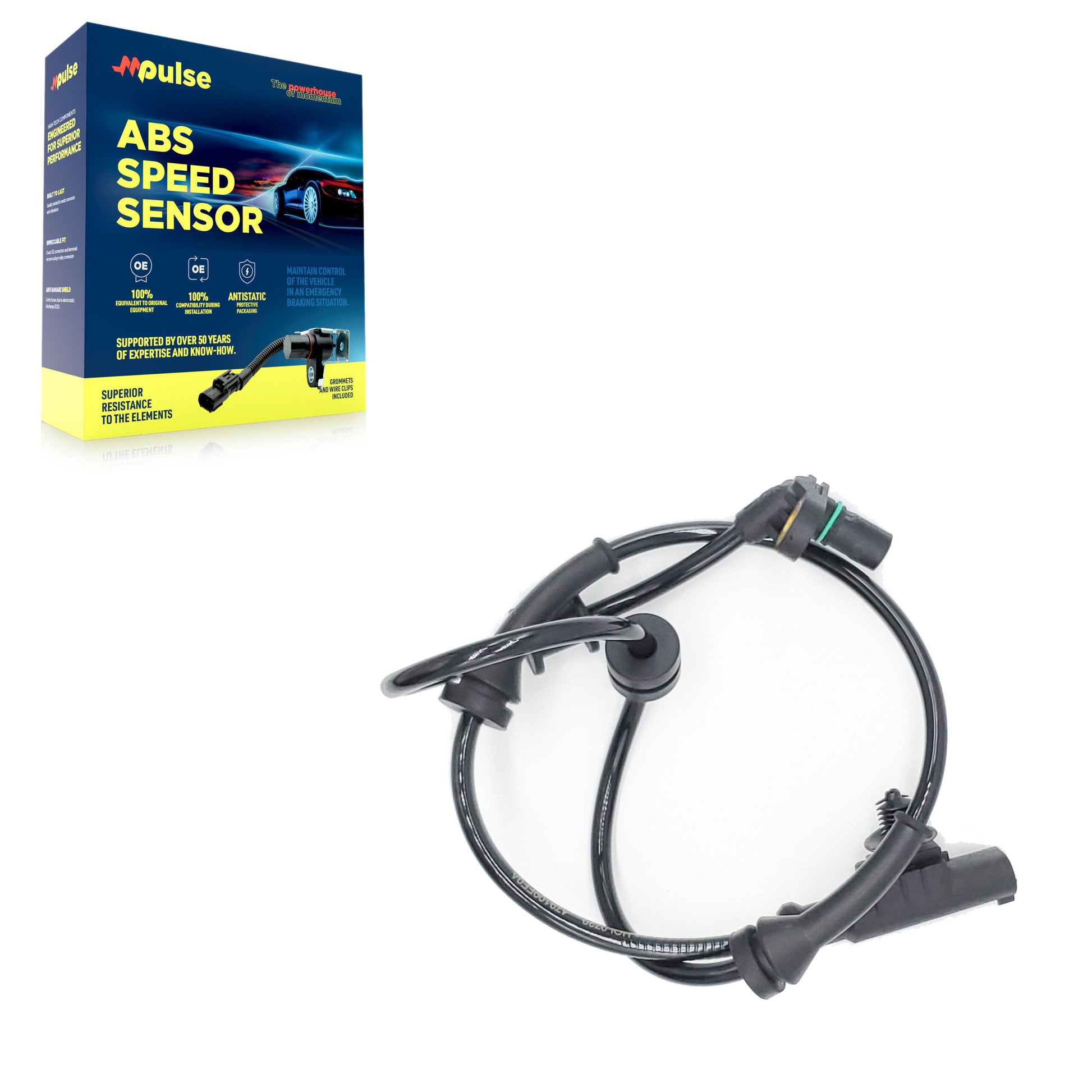 Mpulse SEN-2ABS2868 ABS Wheel Speed Sensor for 2012-2019 Nissan Armada, Nissan TITAN - Front