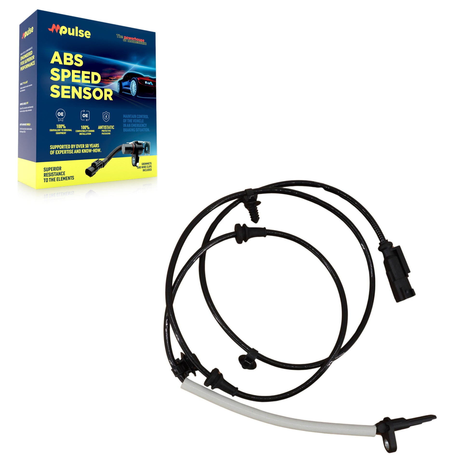 Mpulse SEN-2ABS2870 ABS Wheel Speed Sensor for 2012-2019 Ford Special Service Police Sedan, Ford Taurus, Ford Explorer - Front