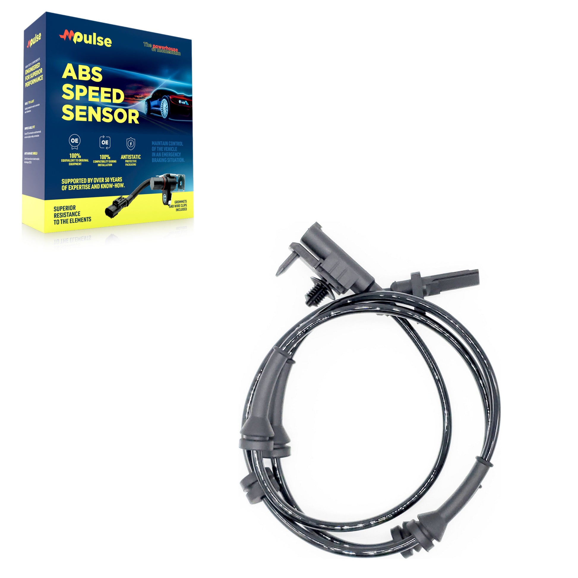 Mpulse SEN-2ABS2886 ABS Wheel Speed Sensor for 2013-2016 Land Rover Range Rover, Land Rover Range Rover Sport - Front