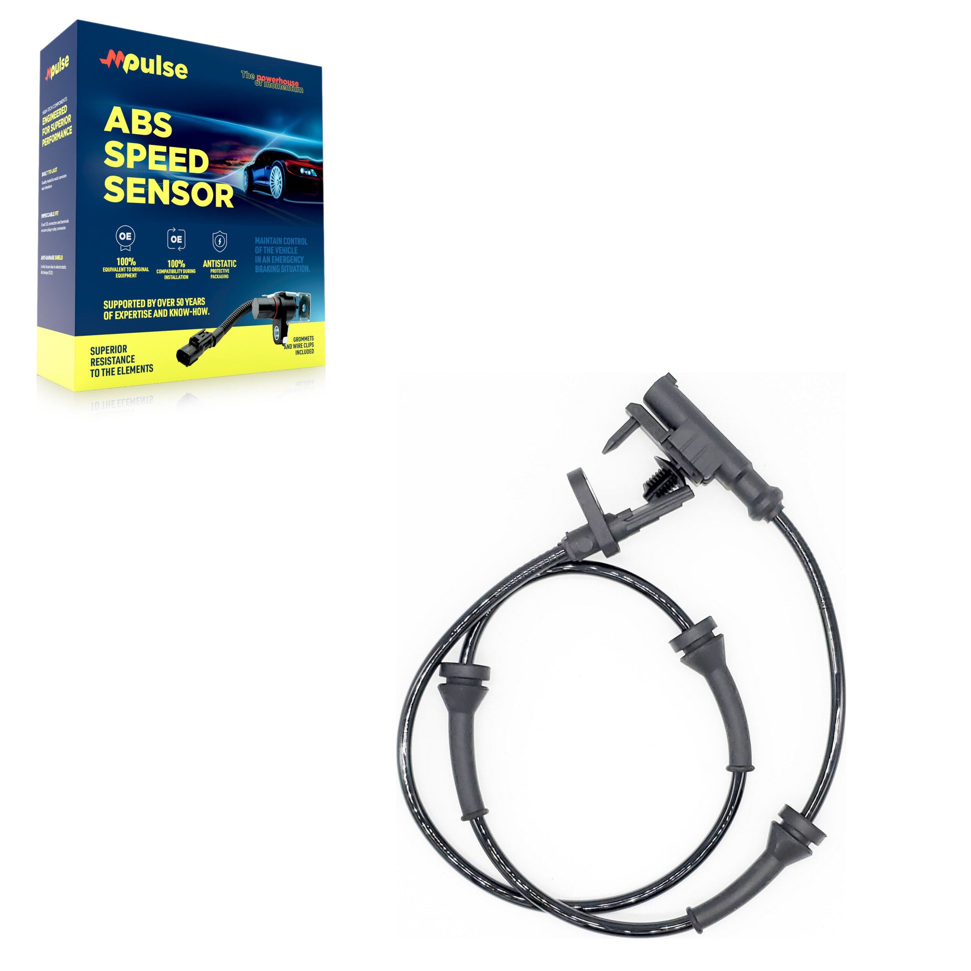 Mpulse SEN-2ABS2890 ABS Wheel Speed Sensor for 2013-2016 Land Rover Range Rover, Land Rover Range Rover Sport - Rear