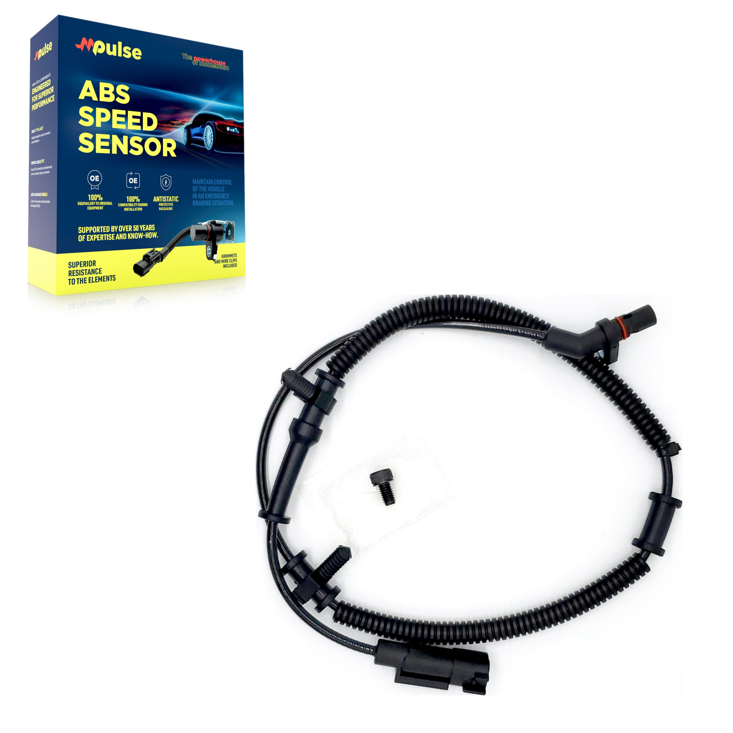 Mpulse SEN-2ABS2898 ABS Wheel Speed Sensor for 2013-2022 Ram 1500 Classic, Ram 1500 - Front