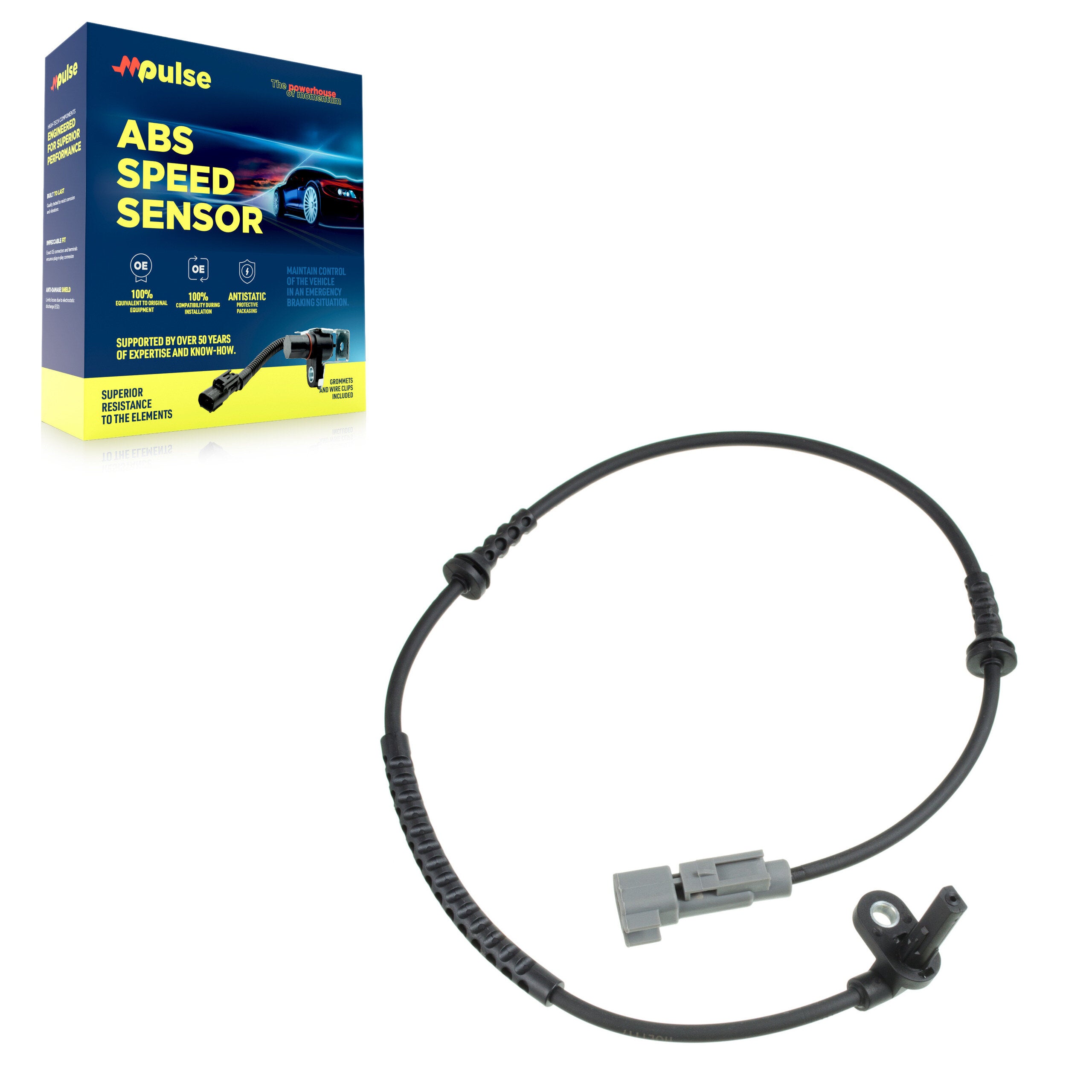 Mpulse SEN-2ABS2911 ABS Wheel Speed Sensor for 2013-2022 Buick Encore, Chevrolet Trax - Front Left, Front