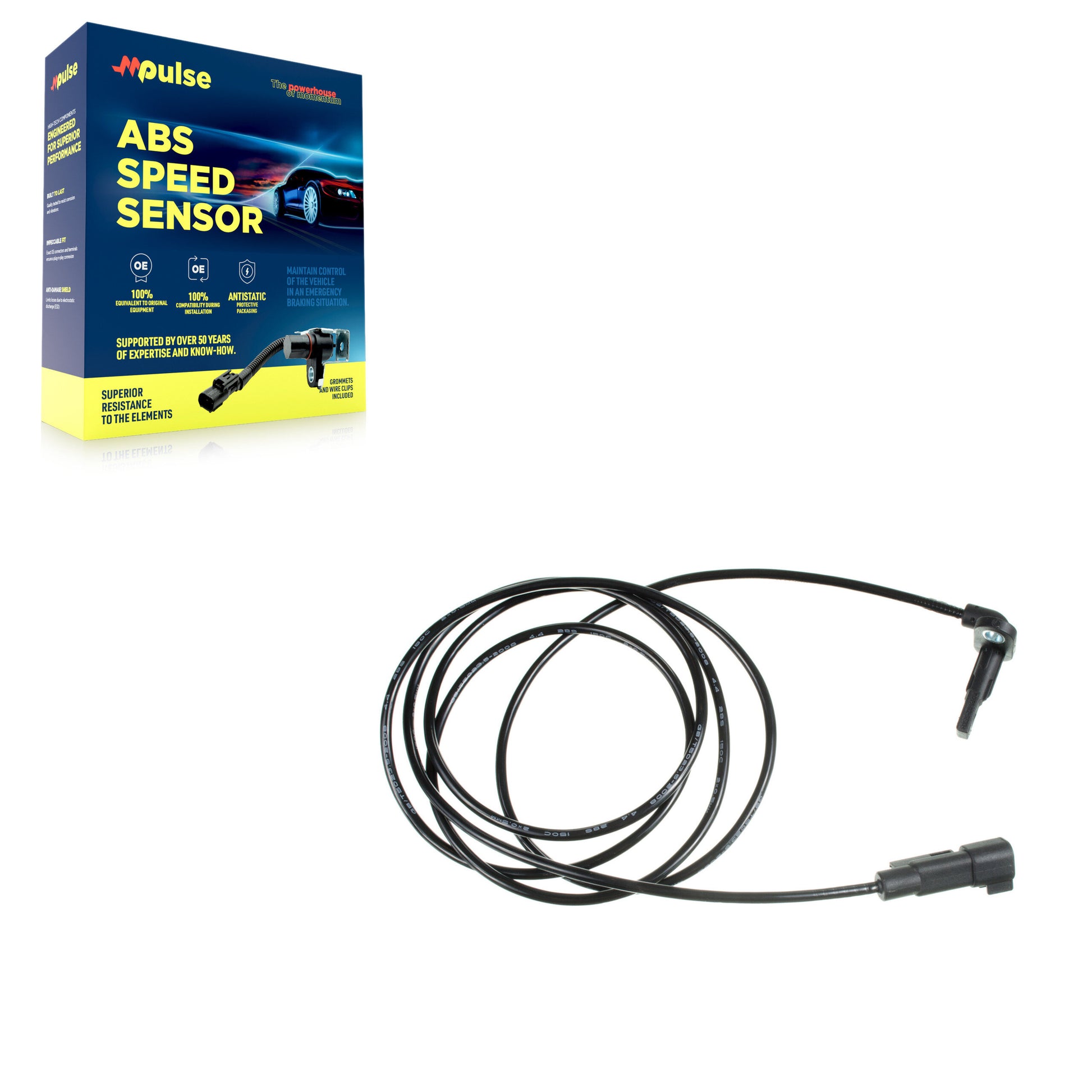 Mpulse SEN-2ABS2925 ABS Wheel Speed Sensor for 2012-2019 Cadillac XTS, Buick LaCrosse, Buick Regal - Rear Right