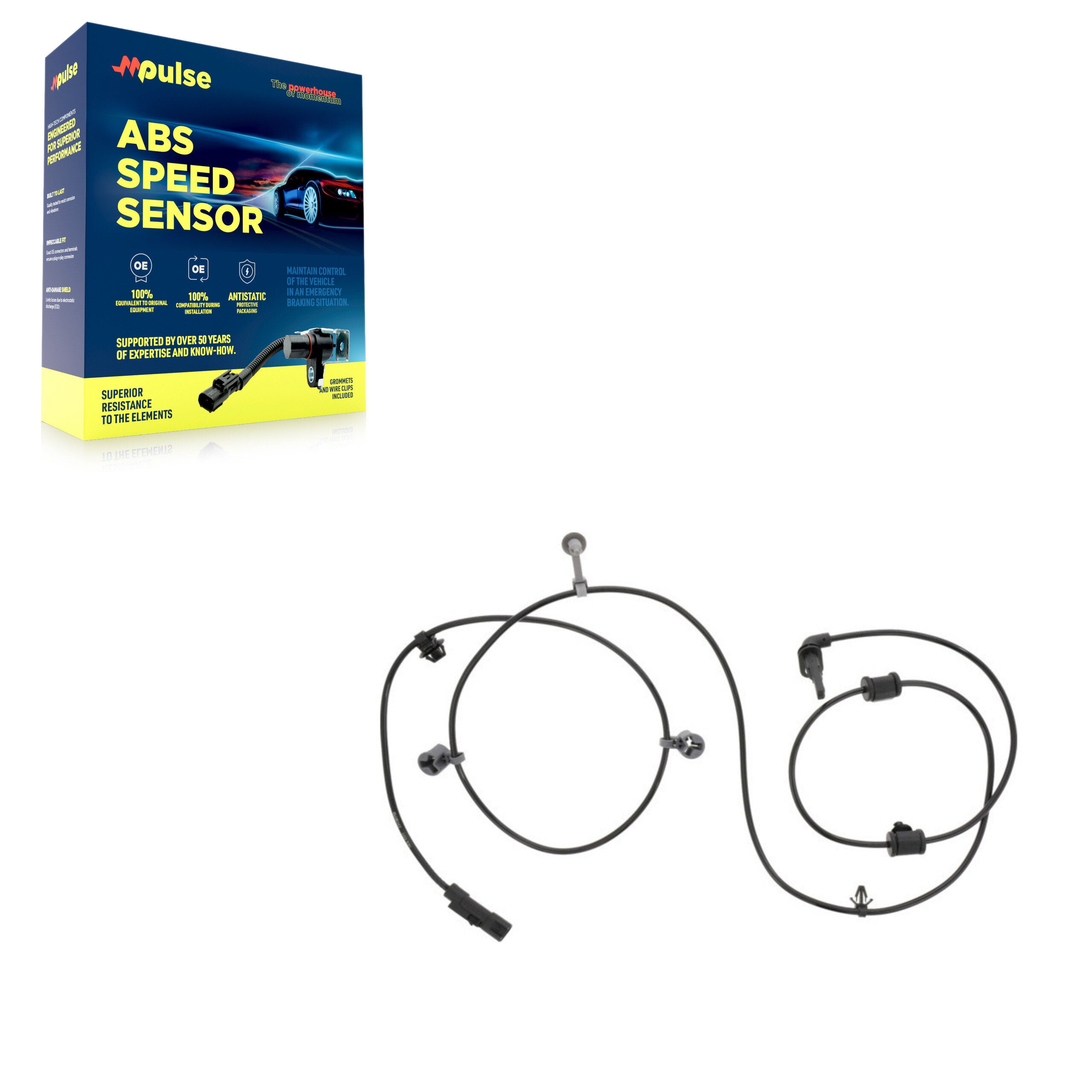 Mpulse SEN-2ABS2929 ABS Wheel Speed Sensor for 2012-2017 Buick Regal, Buick LaCrosse - Rear Right