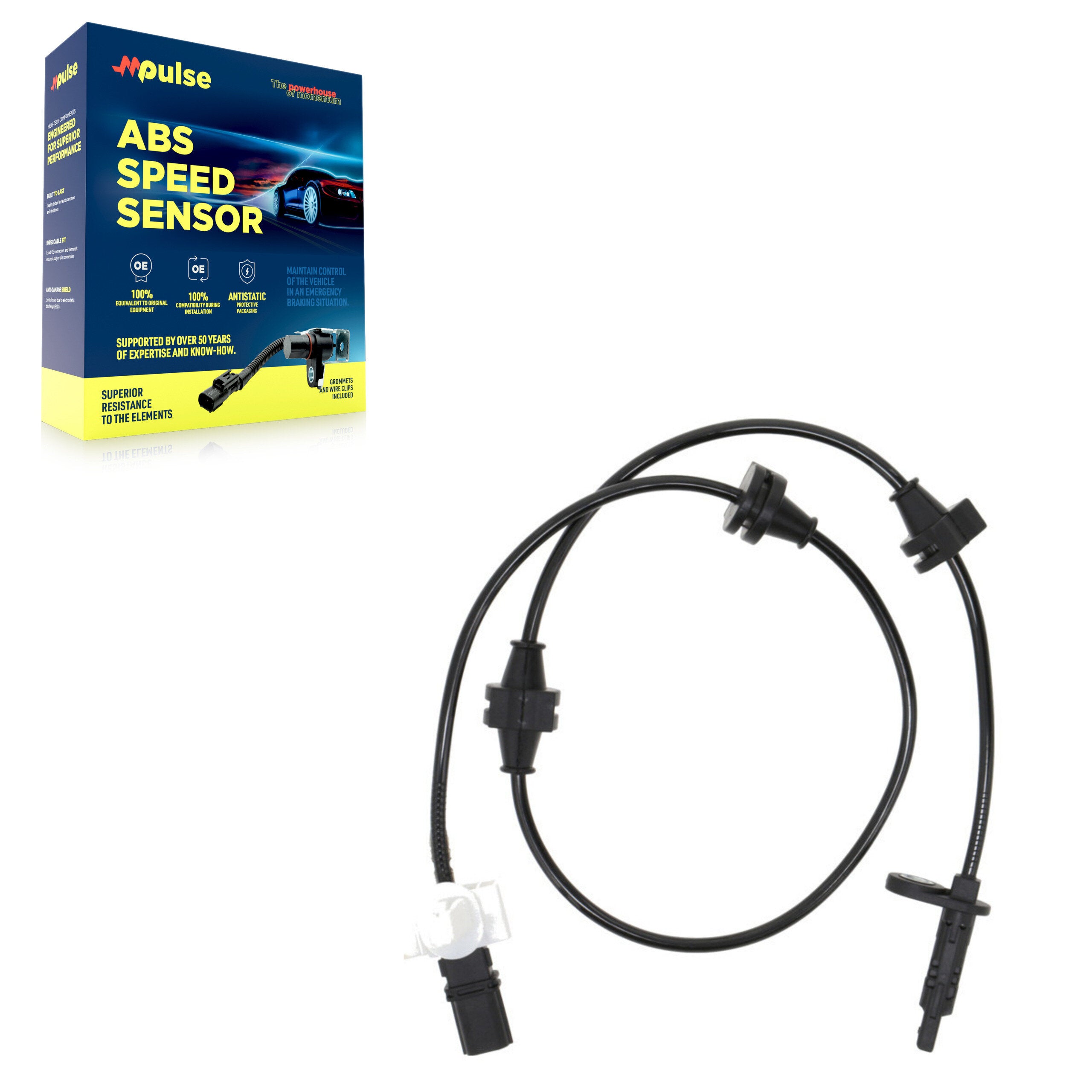 Mpulse SEN-2ABS2969 ABS Wheel Speed Sensor for 2014-2023 Honda Pilot, Honda Passport, Honda Ridgeline - Rear Left