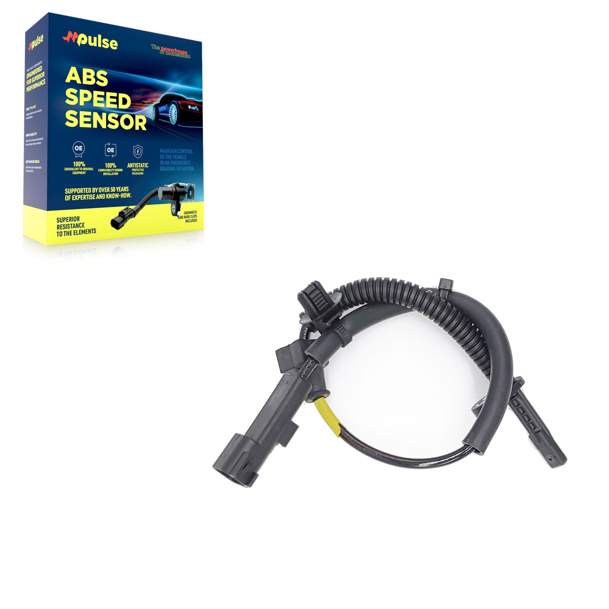 Mpulse SEN-2ABS2992 ABS Wheel Speed Sensor for 2013-2018 Ford Fusion, Lincoln Continental, Lincoln MKX - Rear