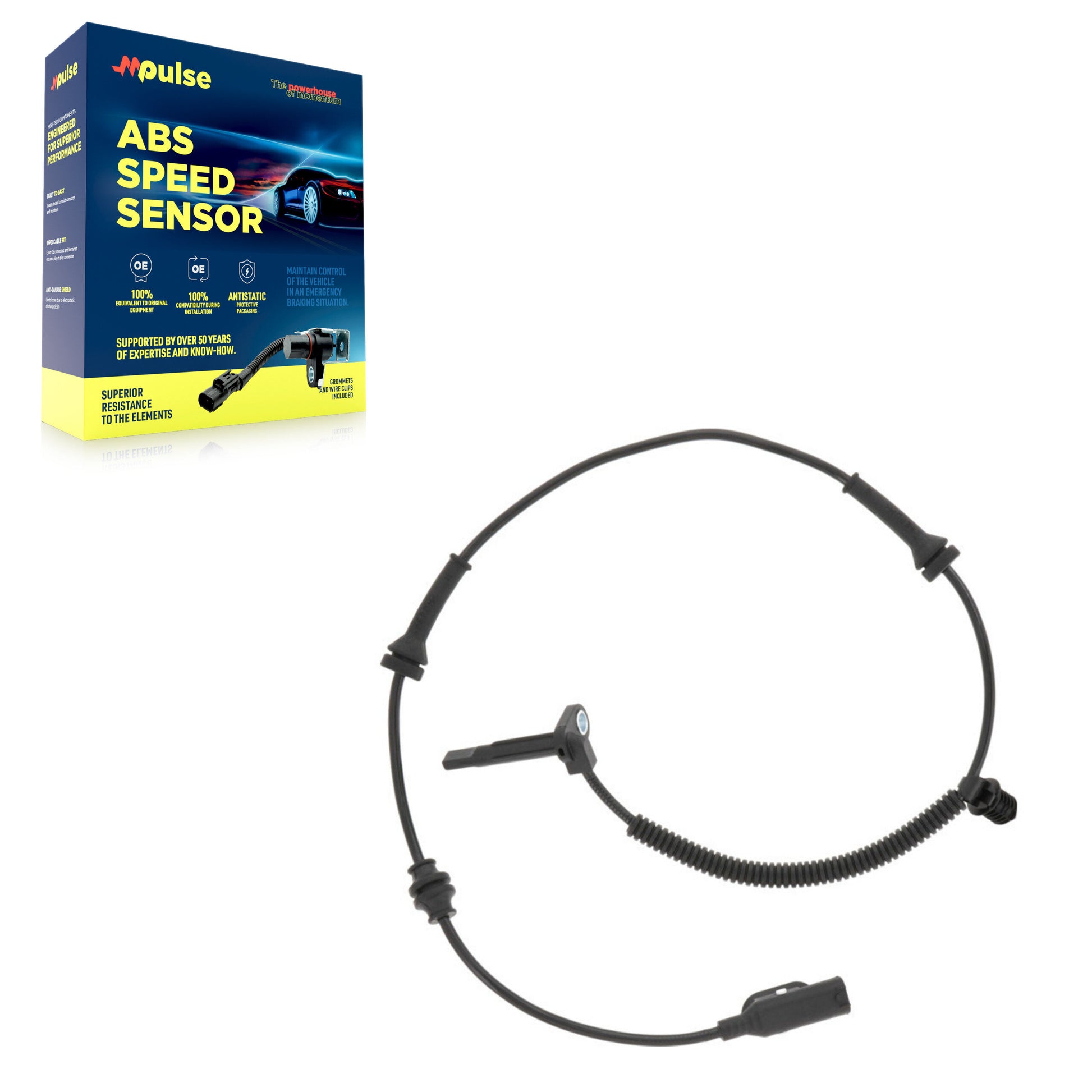 Mpulse SEN-2ABS3005 ABS Wheel Speed Sensor for 2014-2022 Jeep Cherokee - Front