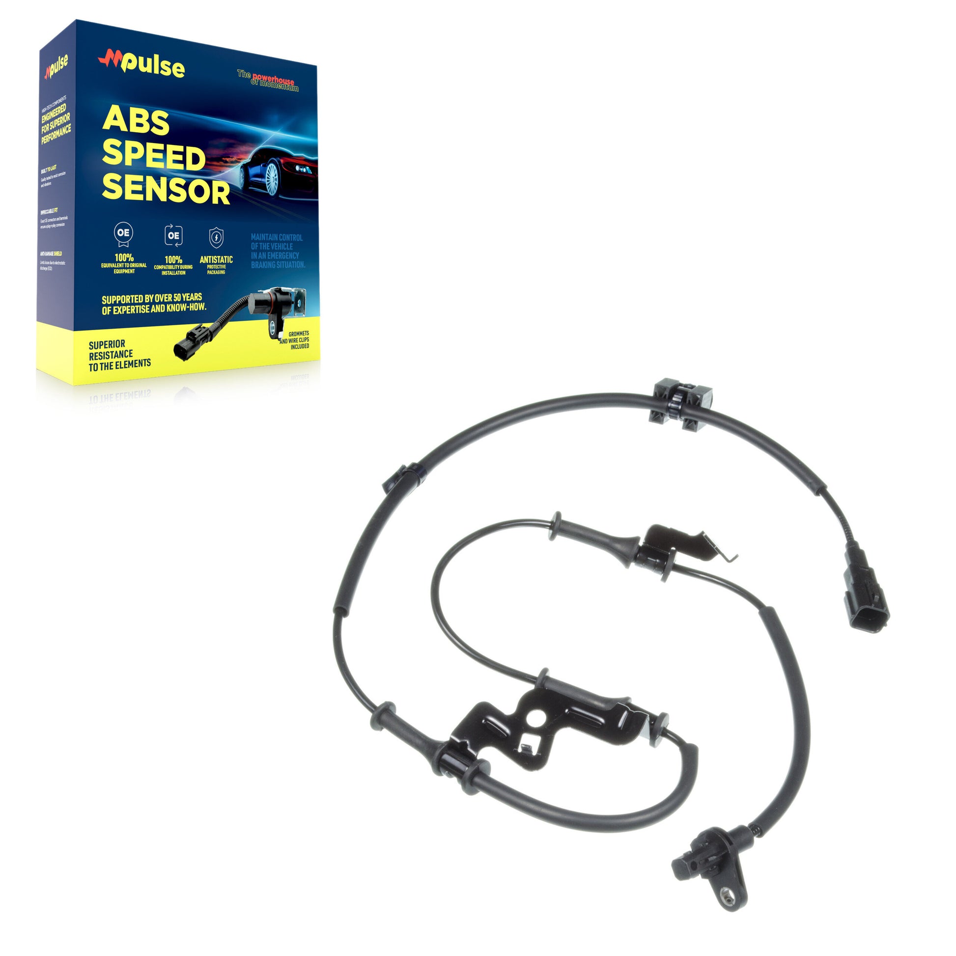 Mpulse SEN-2ABS3019 ABS Wheel Speed Sensor for 2014-2019 Kia Soul EV, Kia Soul - Front Right