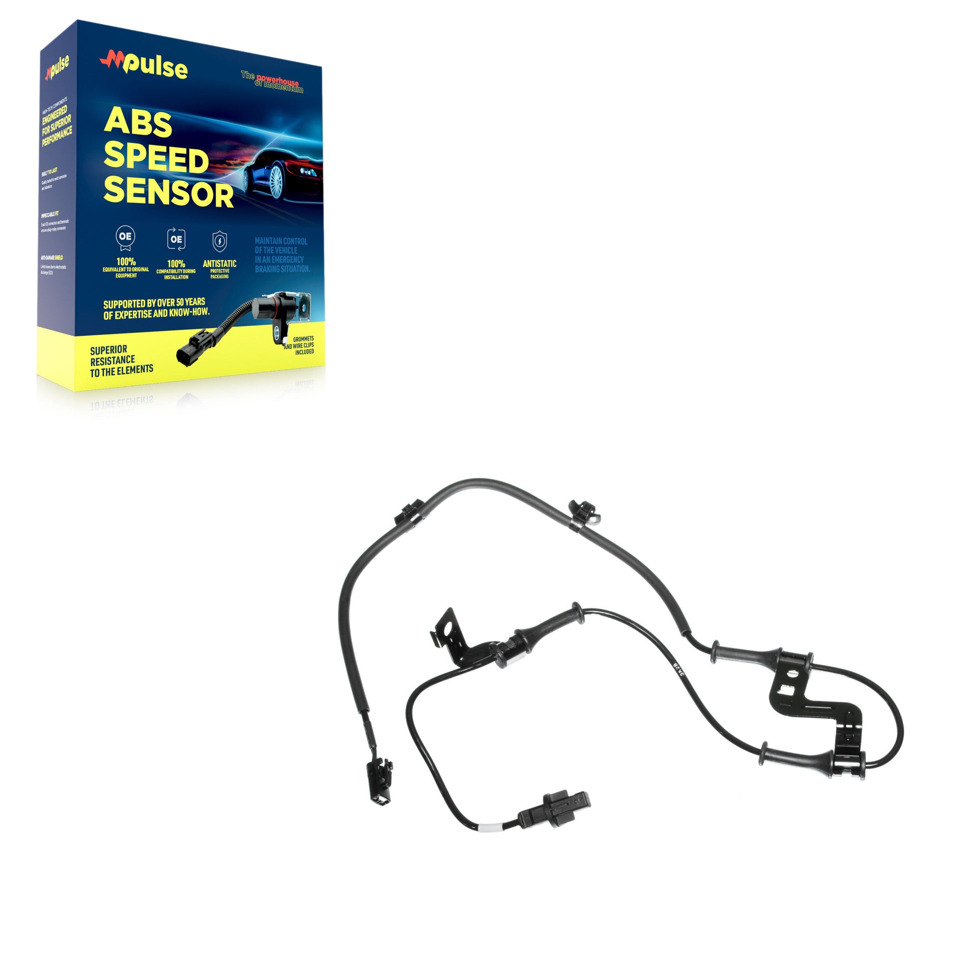 Mpulse SEN-2ABS3020 ABS Wheel Speed Sensor for 2014-2018 Kia Forte, Kia Forte Koup, Kia Forte5 - Front Left