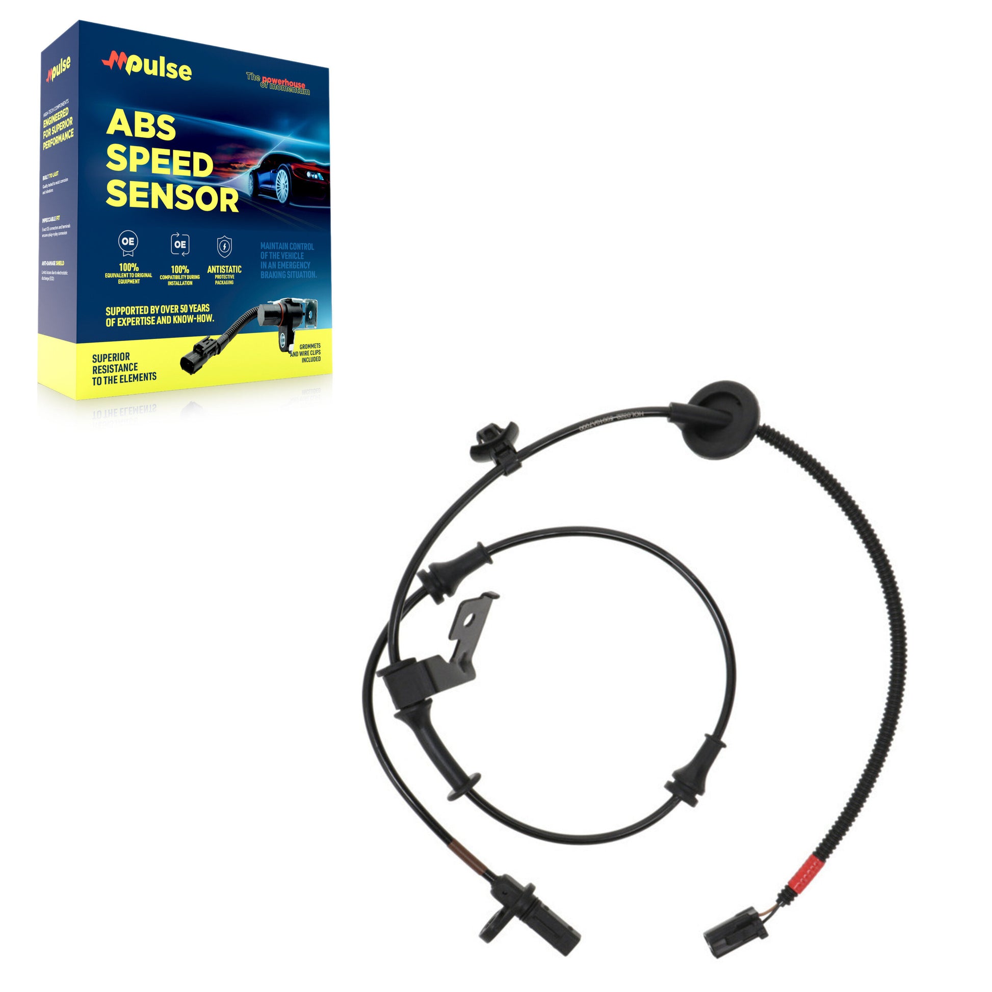 Mpulse SEN-2ABS3022 ABS Wheel Speed Sensor for 2014-2018 Kia Forte, Kia Forte Koup, Kia Forte5 - Rear Left