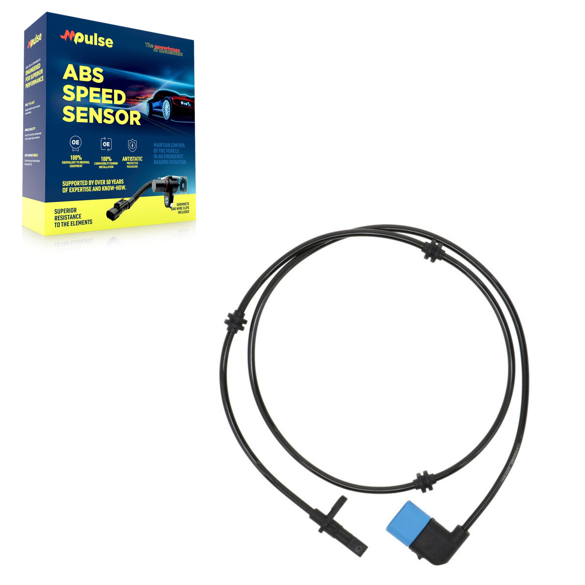 Mpulse SEN-2ABS3029 ABS Wheel Speed Sensor for 2013-2019 Mercedes-Benz GLA45 AMG, Mercedes-Benz A250, Mercedes-Benz A45 - Rear, Rear Right