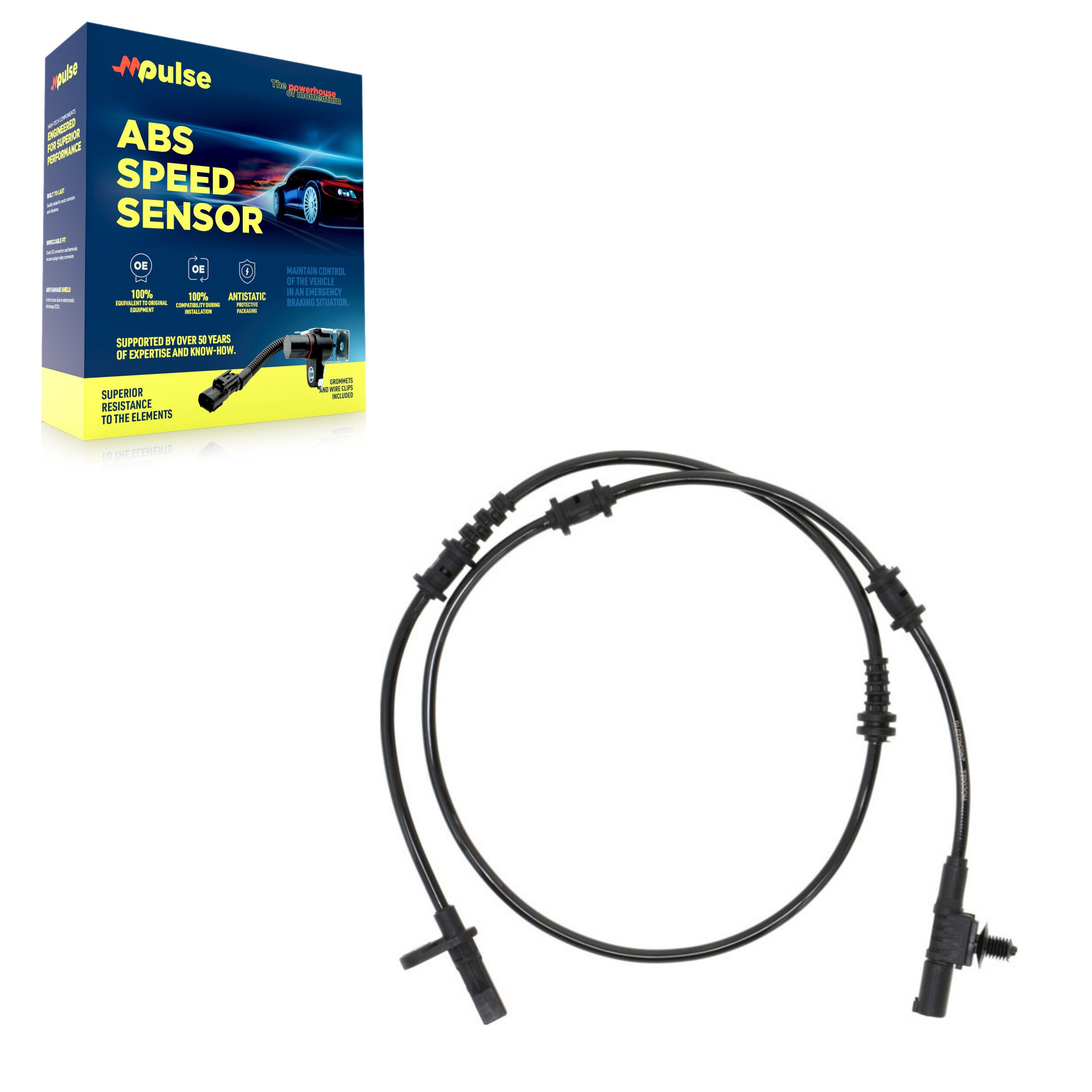 Mpulse SEN-2ABS3030 ABS Wheel Speed Sensor for 2013-2020 Mercedes-Benz GLA250, Mercedes-Benz A250, Mercedes-Benz A45 - Front, Front Right