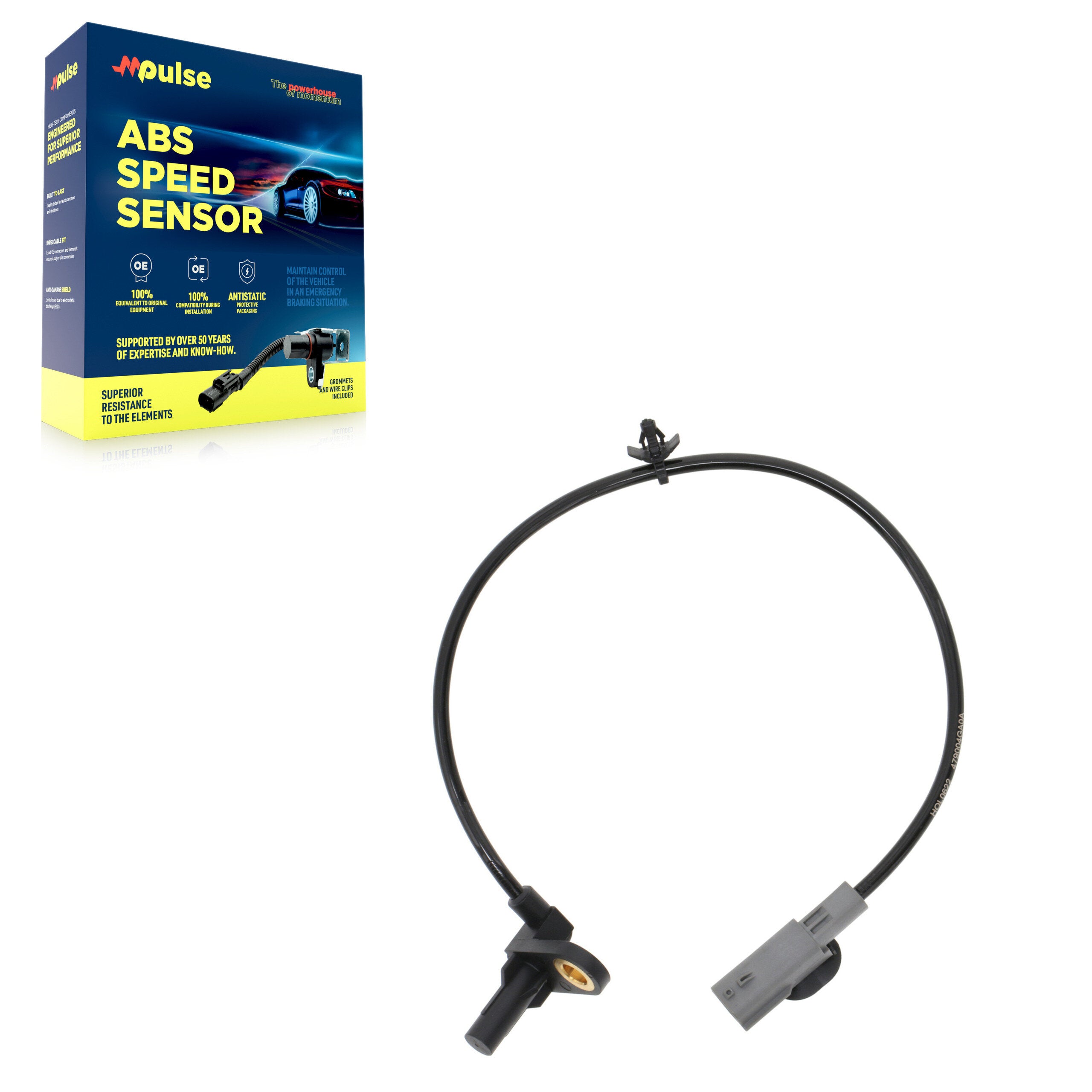Mpulse SEN-2ABS3036 ABS Wheel Speed Sensor for 2014-2024 INFINITI Q50, INFINITI Q60 - Rear Right