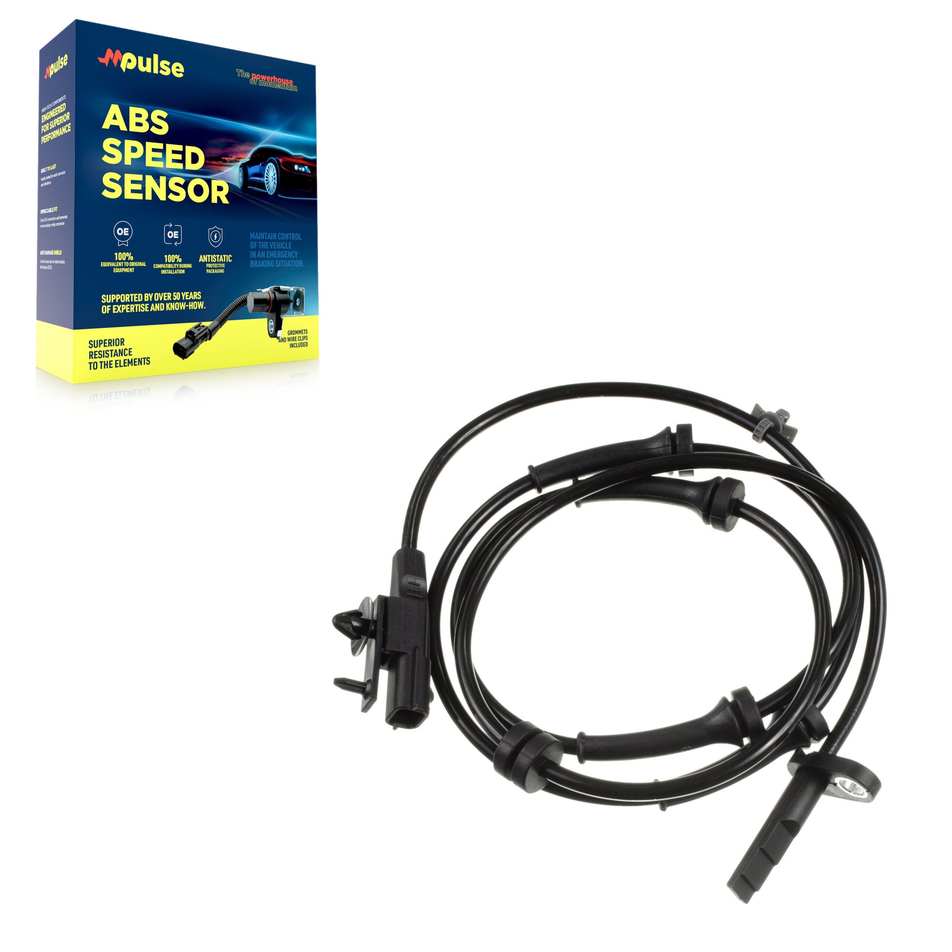 Mpulse SEN-2ABS3048 ABS Wheel Speed Sensor for 2011-2019 INFINITI Q70, INFINITI Q70L, INFINITI QX50 - Front