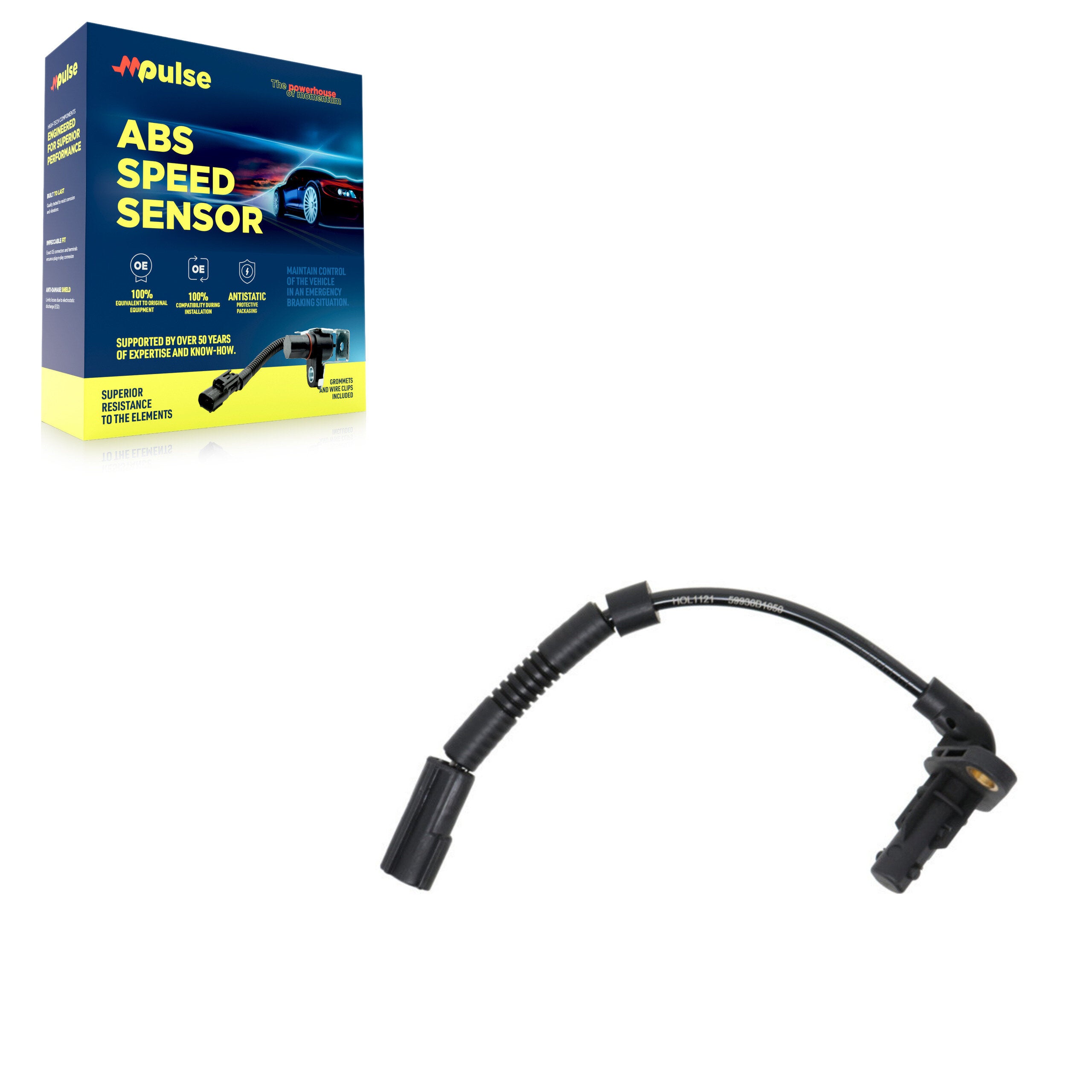 Mpulse SEN-2ABS3076 ABS Wheel Speed Sensor for 2014-2016 Hyundai Genesis - Rear Right