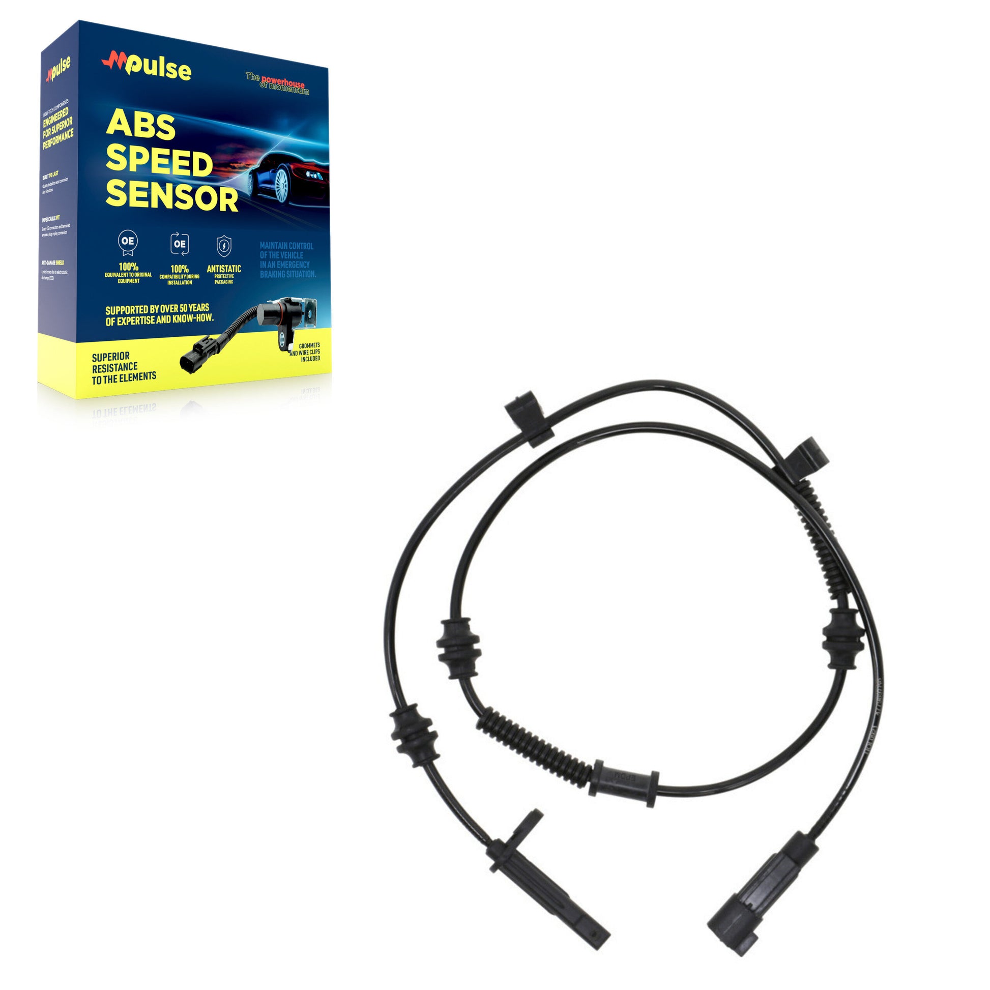 Mpulse SEN-2ABS3099 ABS Wheel Speed Sensor for 2014 Jeep Cherokee - Rear