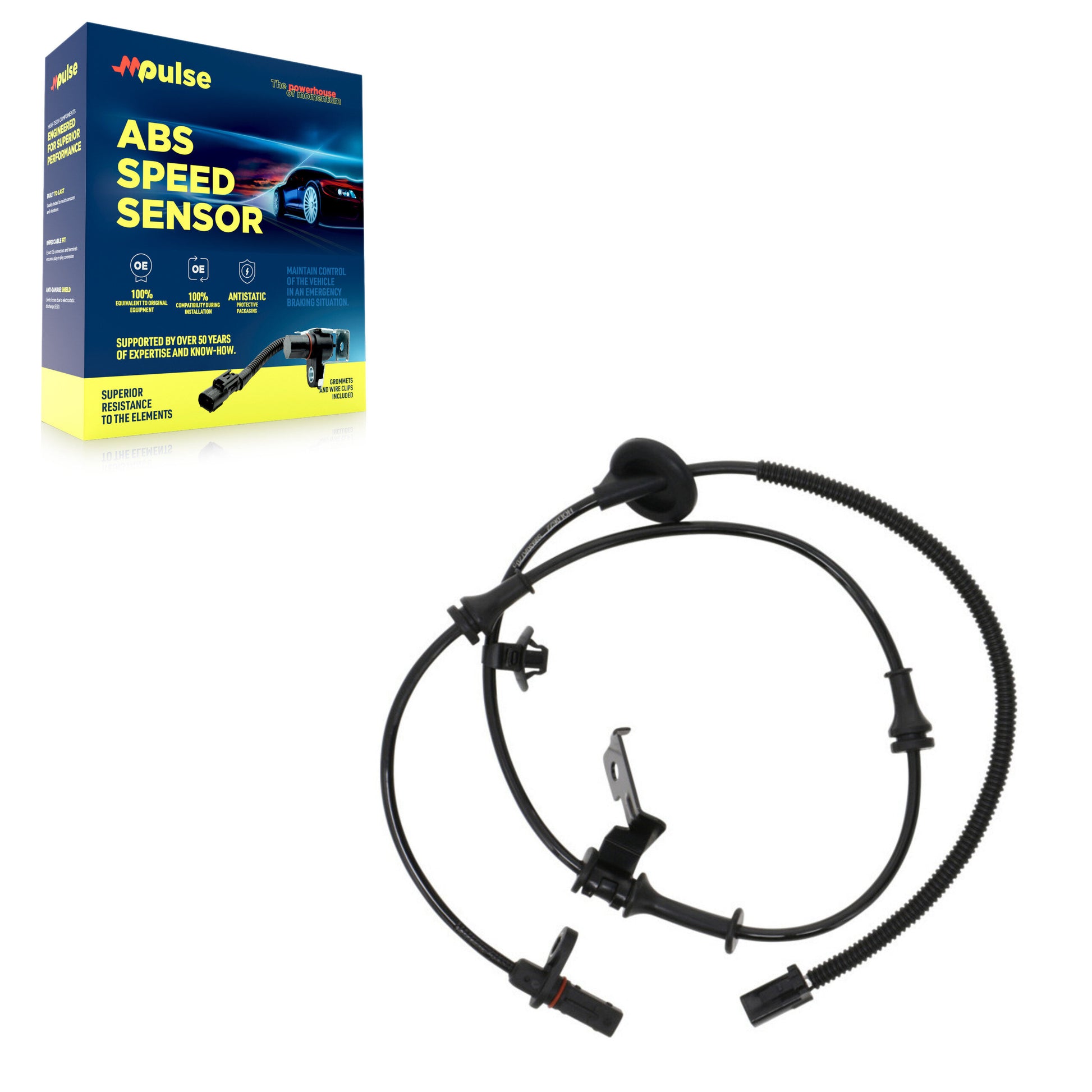 Mpulse SEN-2ABS3104 ABS Wheel Speed Sensor for 2014-2018 Kia Forte, Kia Forte Koup, Kia Forte5 - Rear Right