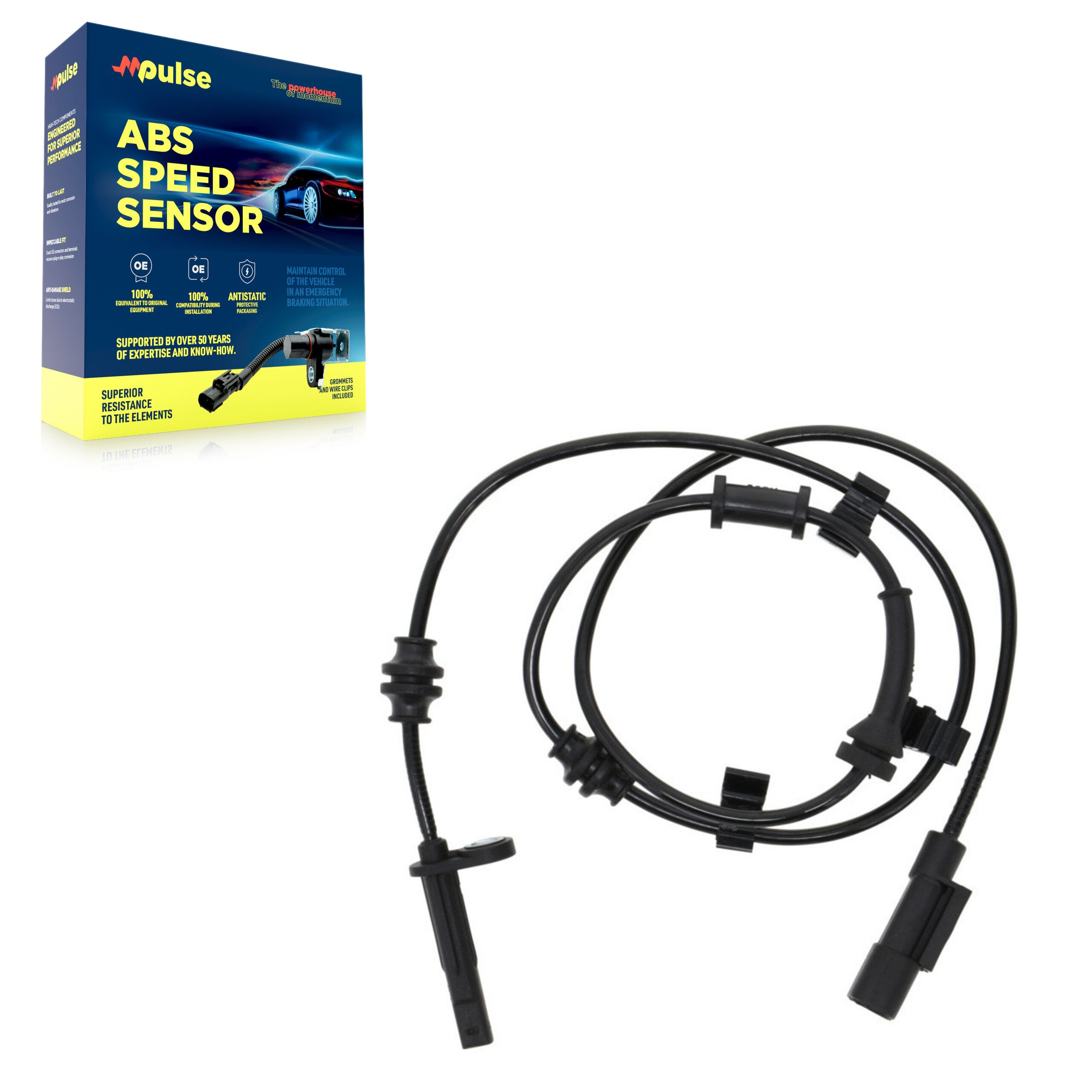 Mpulse SEN-2ABS3130 ABS Wheel Speed Sensor for 2015-2018 Jeep Cherokee - Rear