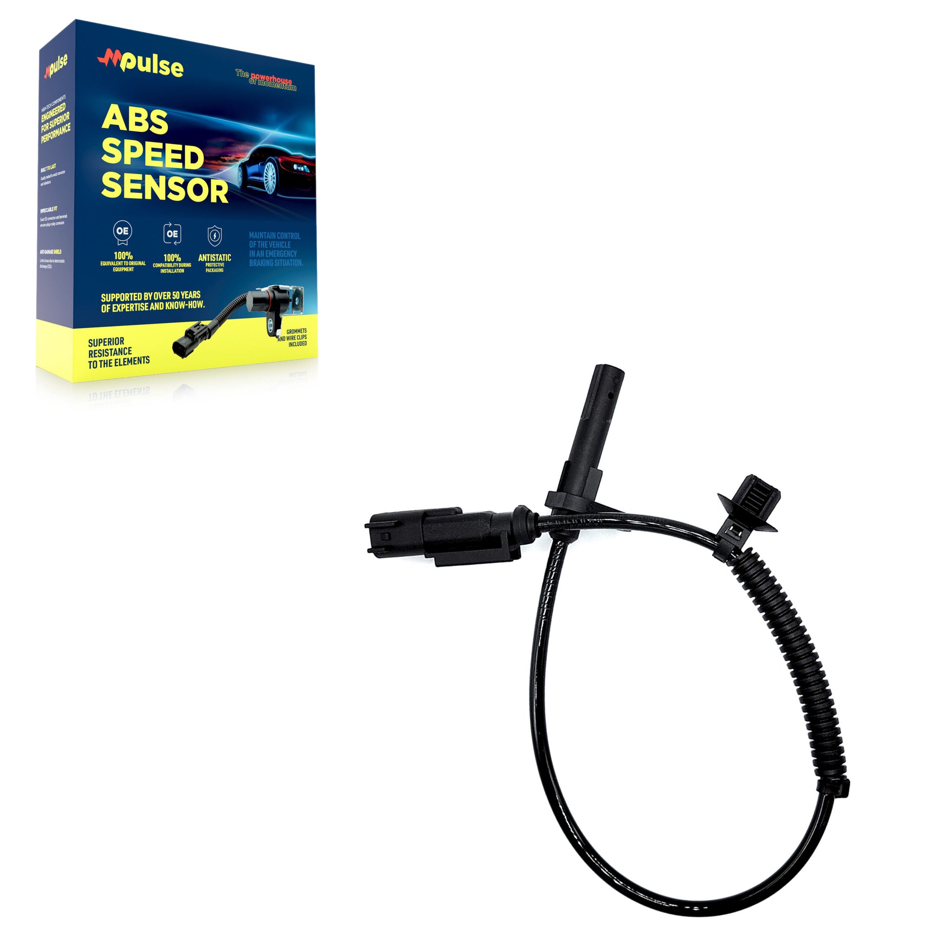Mpulse SEN-2ABS3135 ABS Wheel Speed Sensor for 2015-2025 Ford E-Transit, Ford Transit-150, Ford Transit-250 - Rear