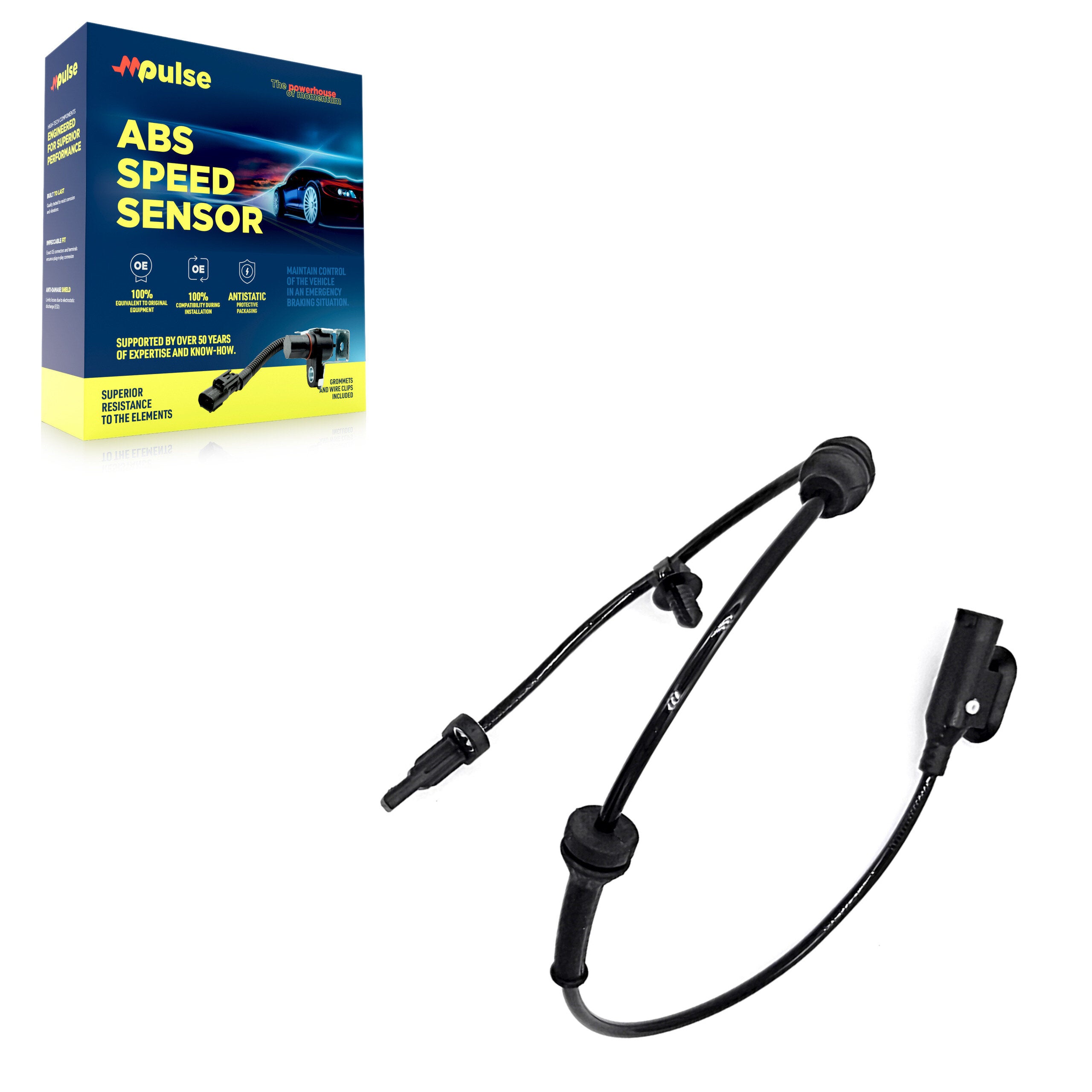 Mpulse SEN-2ABS3149 ABS Wheel Speed Sensor for 2016 Dodge Dart - Rear