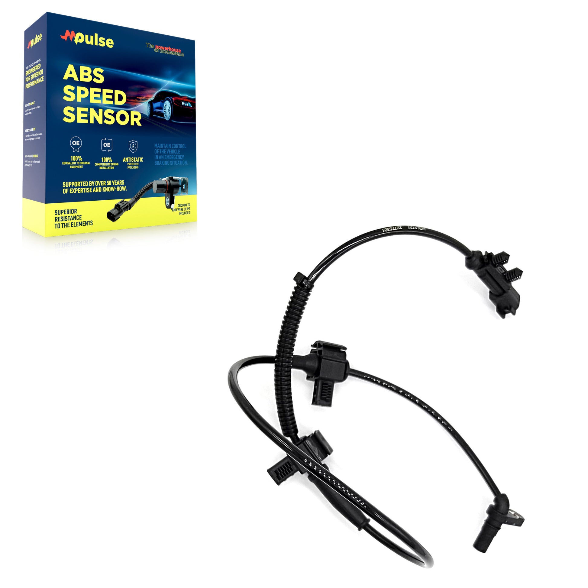 Mpulse SEN-2ABS3151 ABS Wheel Speed Sensor for 2012-2019 Chevrolet Silverado 1500 LD, GMC Sierra 1500 Limited, Chevrolet Silverado 1500 - Rear
