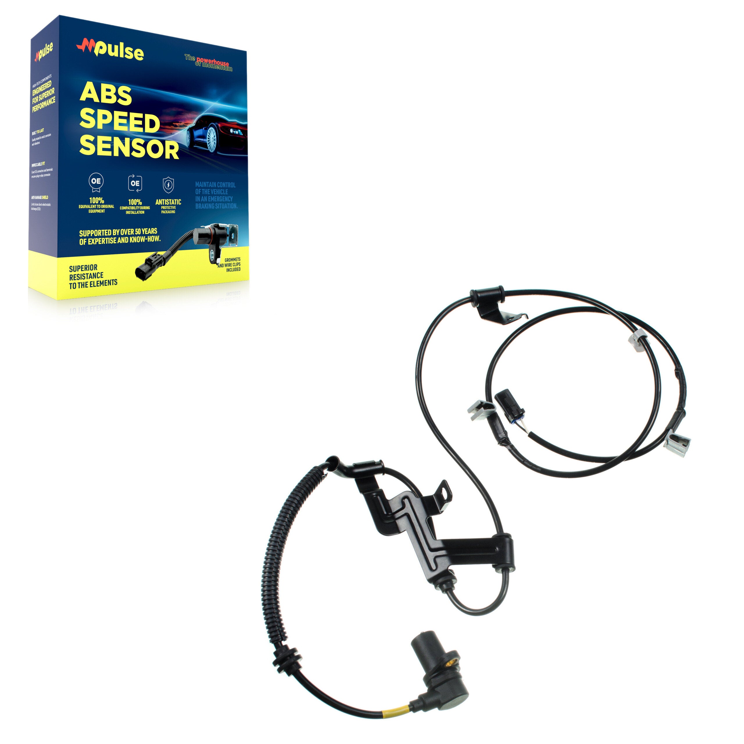Mpulse SEN-2ABS3153 ABS Wheel Speed Sensor for 2005-2009 Kia Spectra, Kia Spectra5 - Front Left