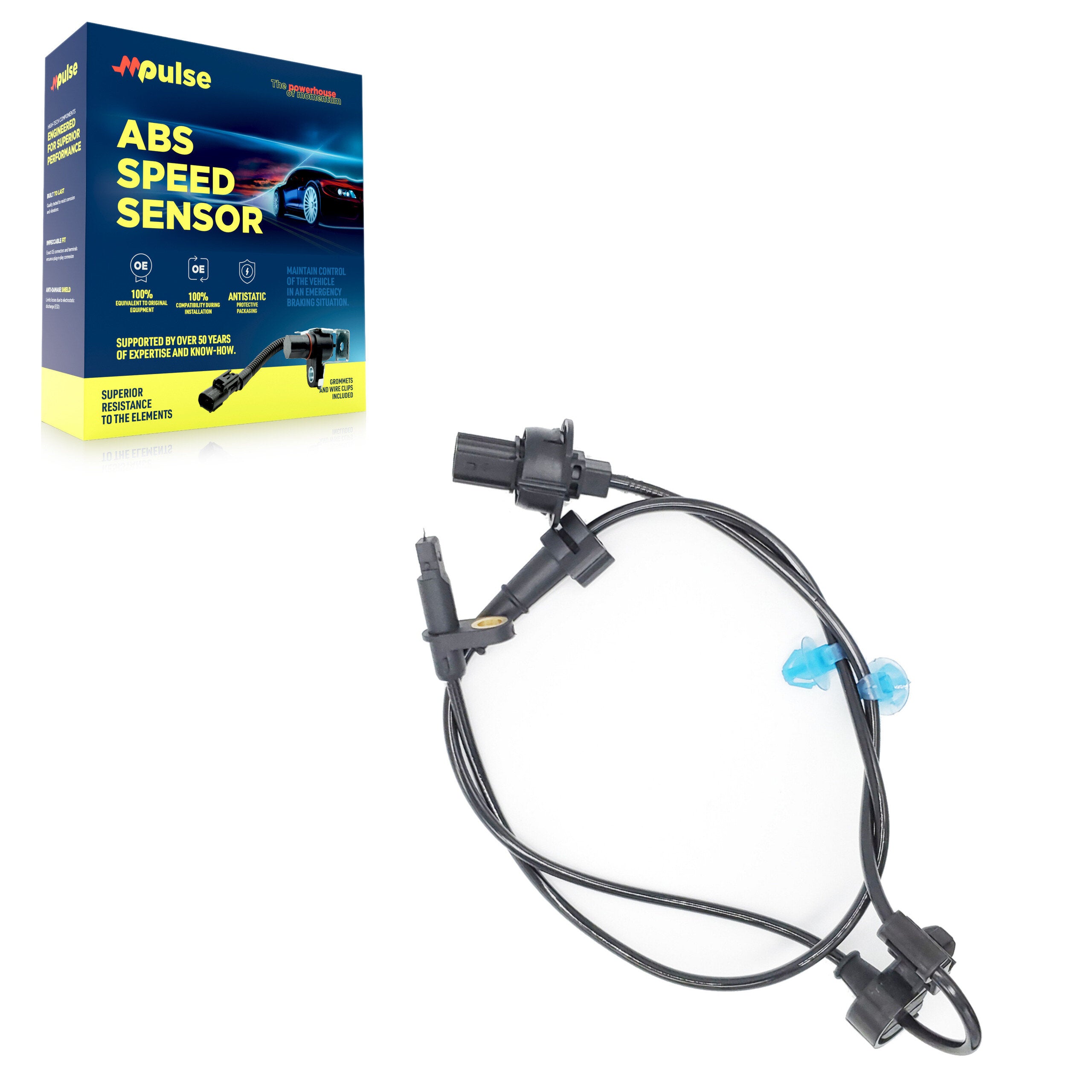 Mpulse SEN-2ABS3160 ABS Wheel Speed Sensor for 2014-2026 Honda Passport, Honda Ridgeline, Honda Pilot - Front Left