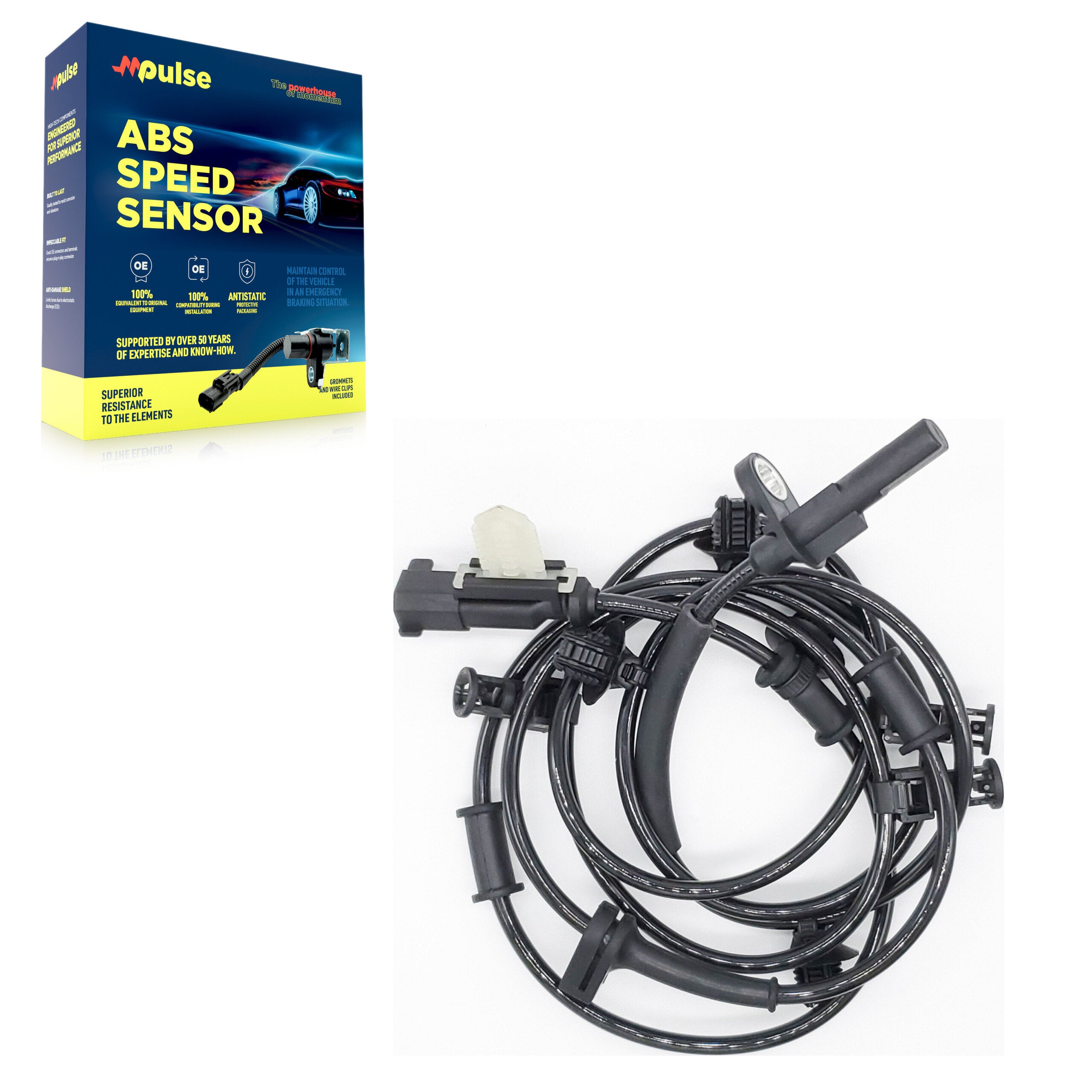Mpulse SEN-2ABS3176 ABS Wheel Speed Sensor for 2015-2021 Ford F-150, Ford Lobo - Rear Right