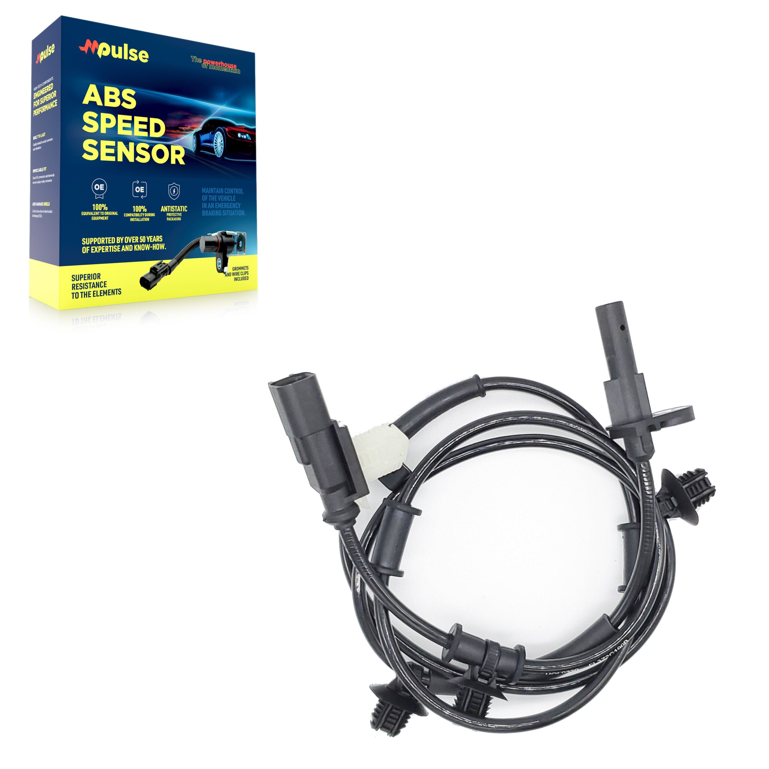 Mpulse SEN-2ABS3177 ABS Wheel Speed Sensor for 2015-2022 Ford Lobo, Ford F-150 - Rear Left