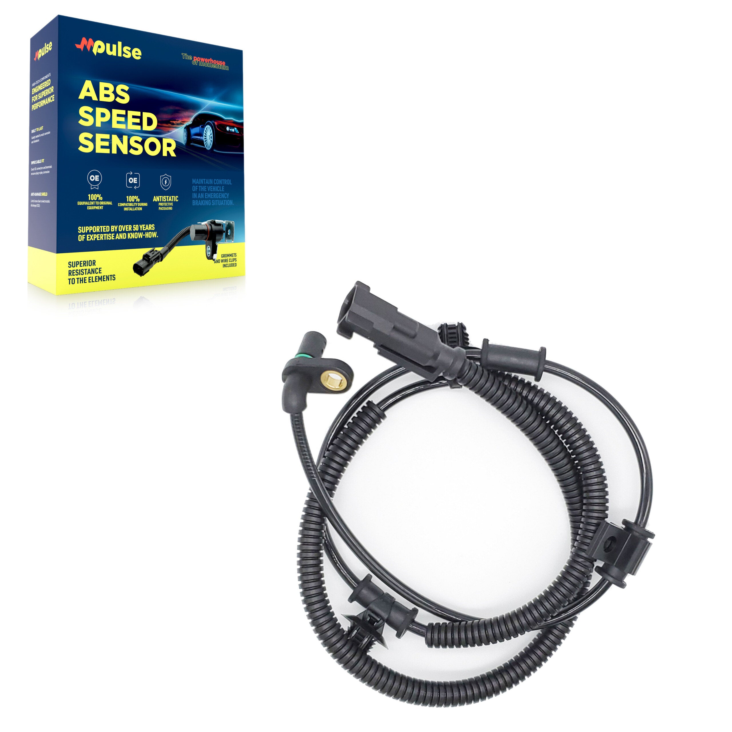 Mpulse SEN-2ABS3178 ABS Wheel Speed Sensor for 2015-2023 Ford Expedition, Ford Lobo, Ford F-150 - Front