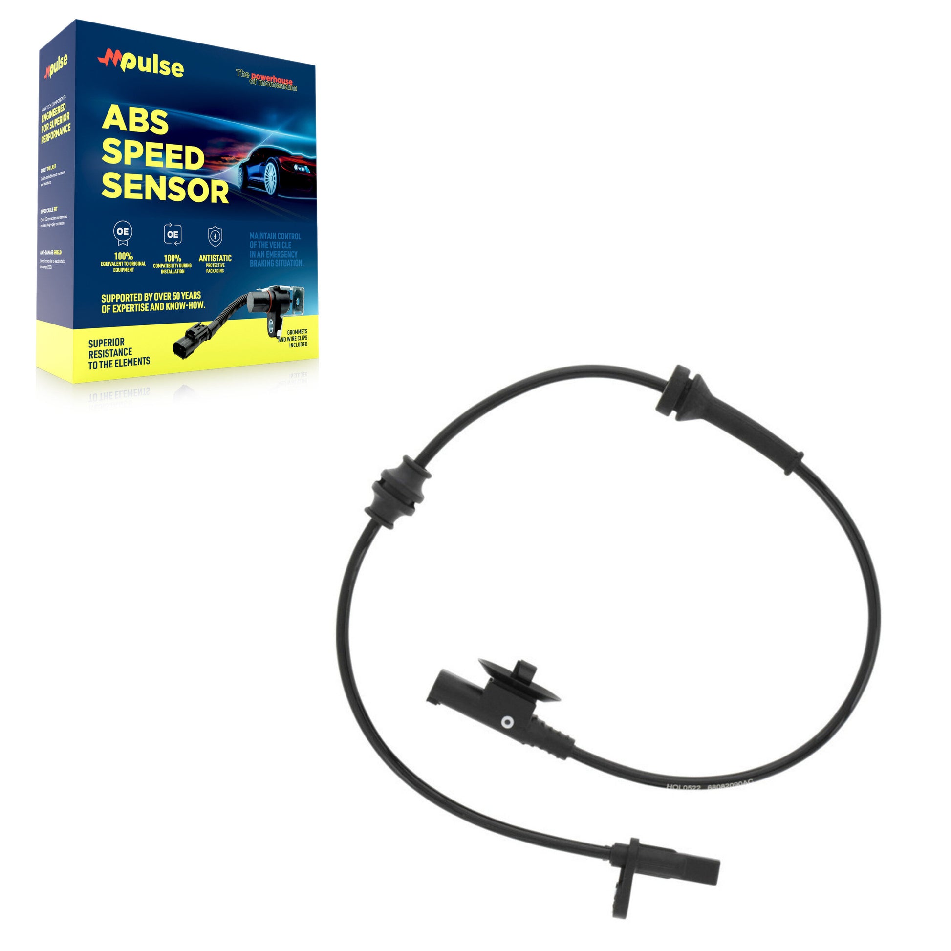 Mpulse SEN-2ABS3186 ABS Wheel Speed Sensor for 2013-2015 Dodge Dart - Rear