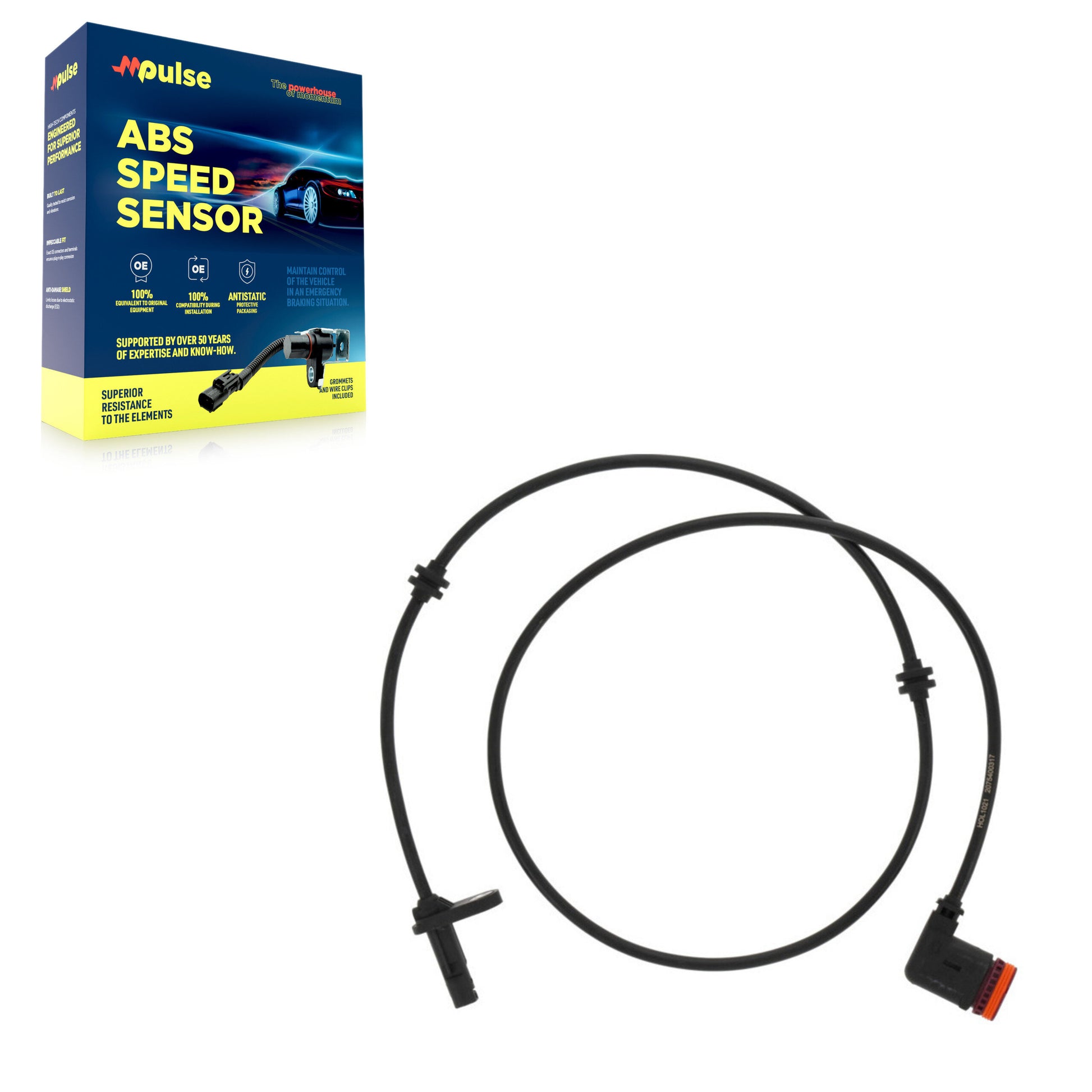 Mpulse SEN-2ABS3187 ABS Wheel Speed Sensor for 2010-2013 Mercedes-Benz C63 AMG, Mercedes-Benz E350, Mercedes-Benz E550 - Rear