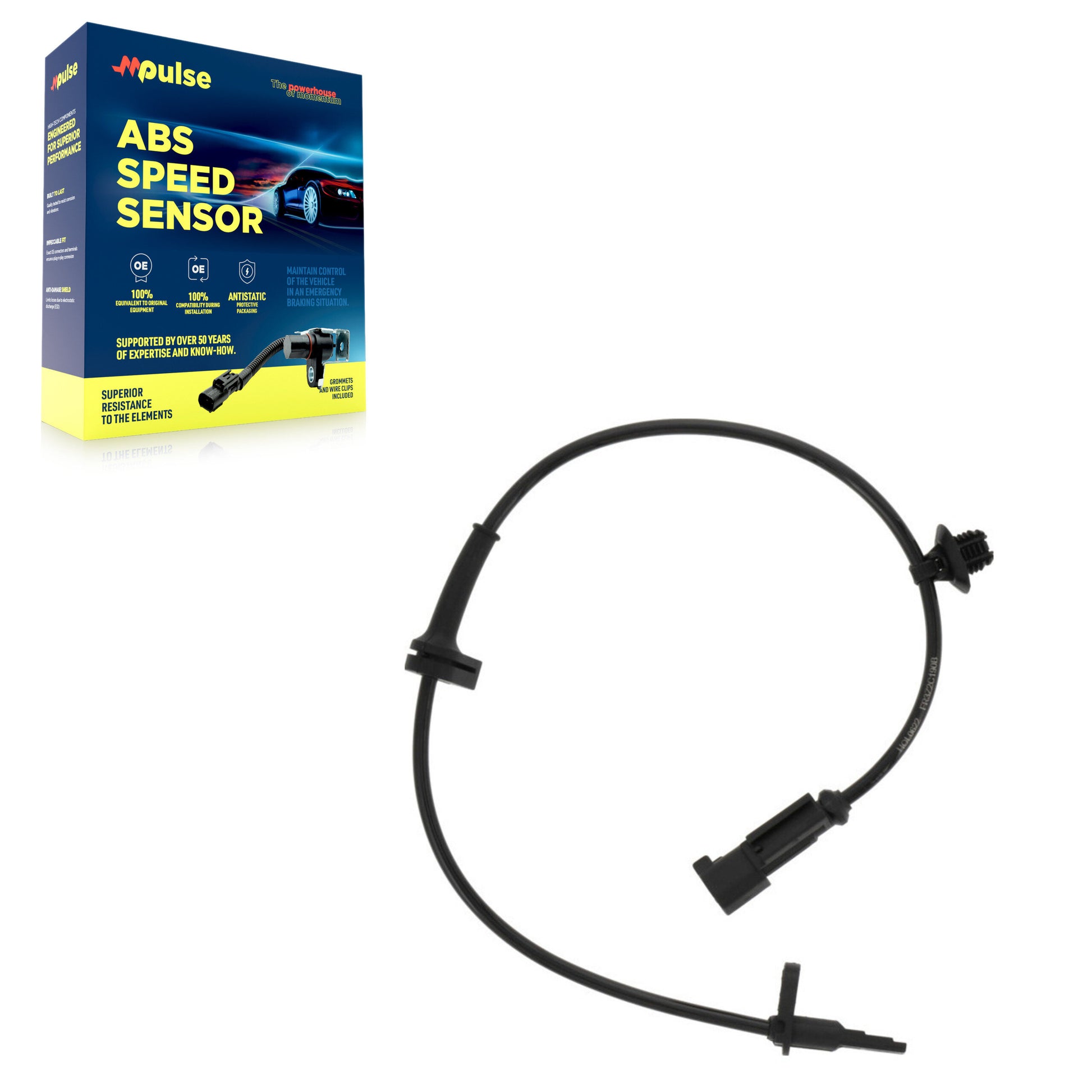 Mpulse SEN-2ABS3193 ABS Wheel Speed Sensor for 2015-2023 Ford Mustang - Rear