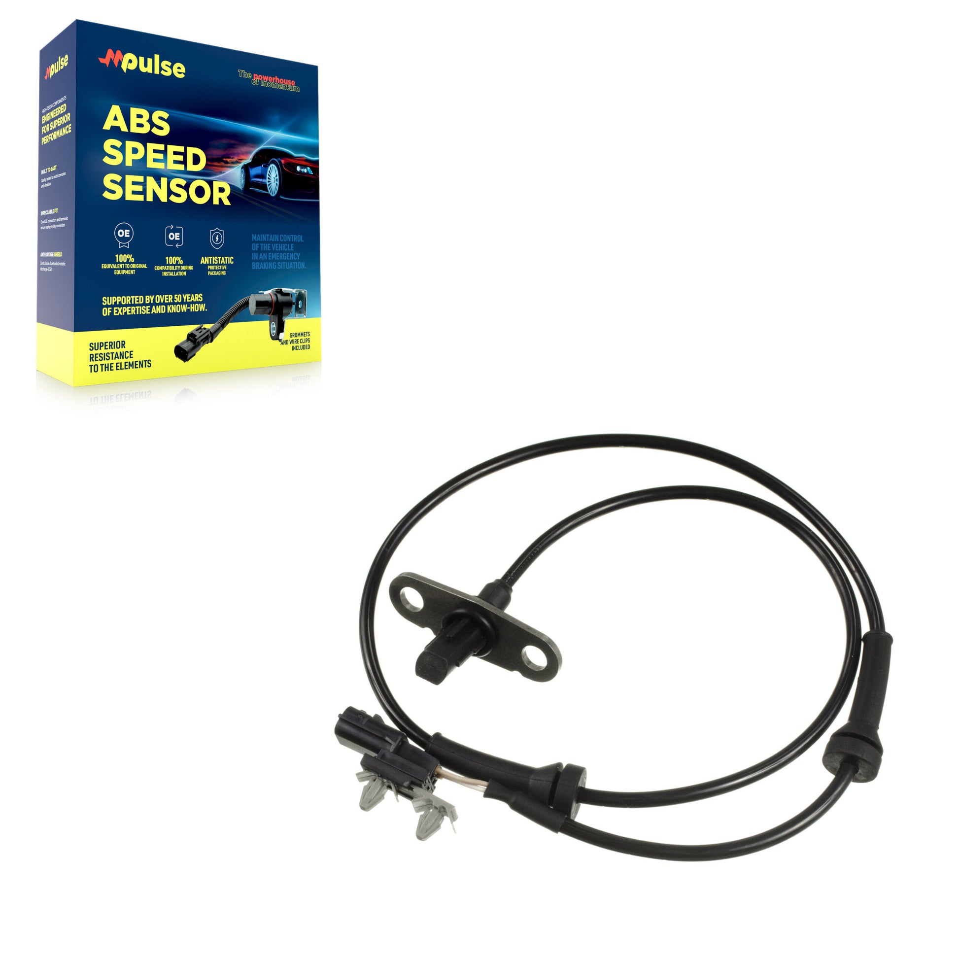 Mpulse SEN-2ABS3200 ABS Wheel Speed Sensor for 2012-2021 Nissan NV3500, Nissan NV1500, Nissan NV2500 - Rear Left