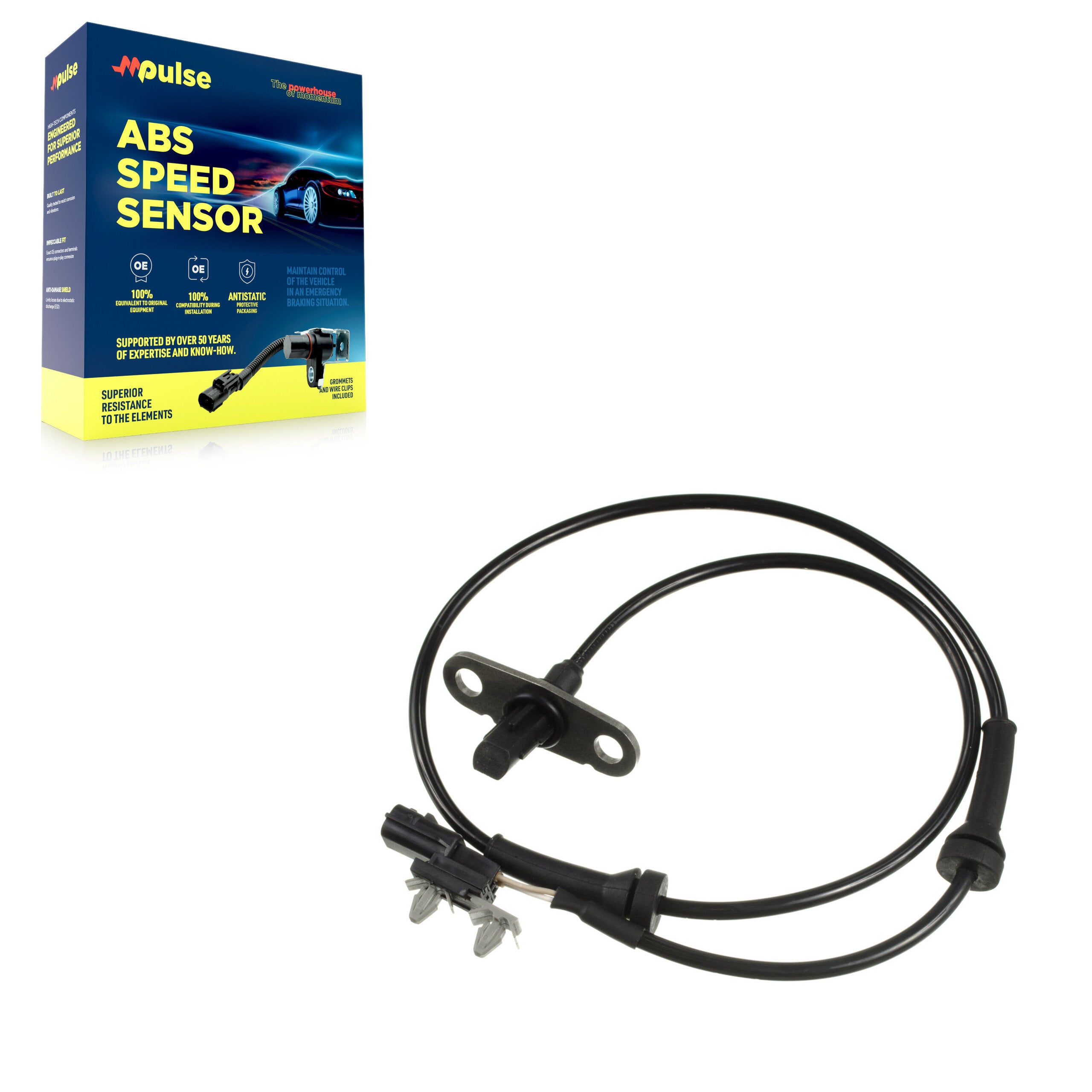 Mpulse SEN-2ABS3200 ABS Wheel Speed Sensor for 2012-2021 Nissan NV3500, Nissan NV1500, Nissan NV2500 - Rear Left