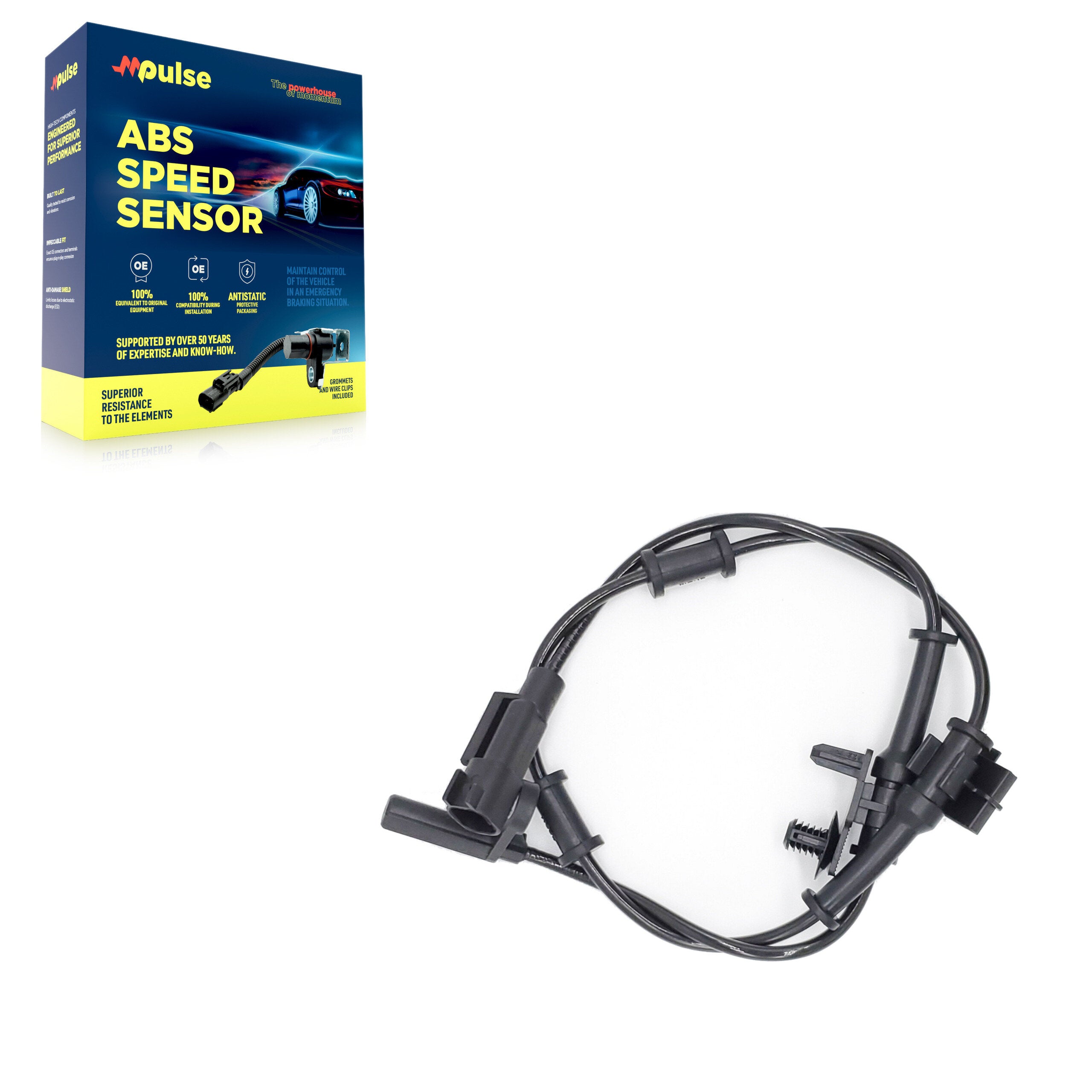 Mpulse SEN-2ABS3203 ABS Wheel Speed Sensor for 2015-2023 Chrysler 300, Dodge Challenger, Dodge Charger - Front