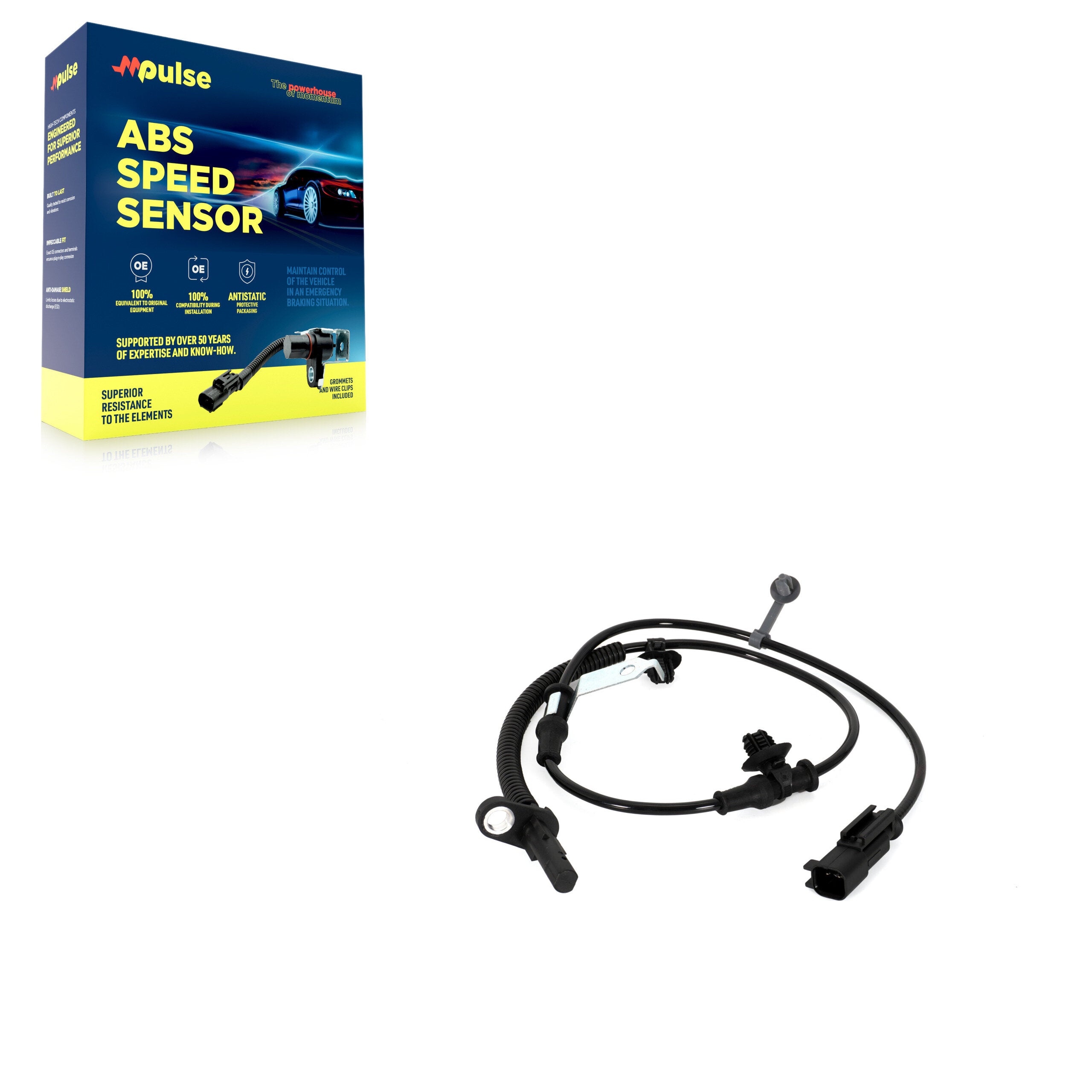 Mpulse SEN-2ABS3204 ABS Wheel Speed Sensor for 2015-2023 Ford Mustang - Front Right